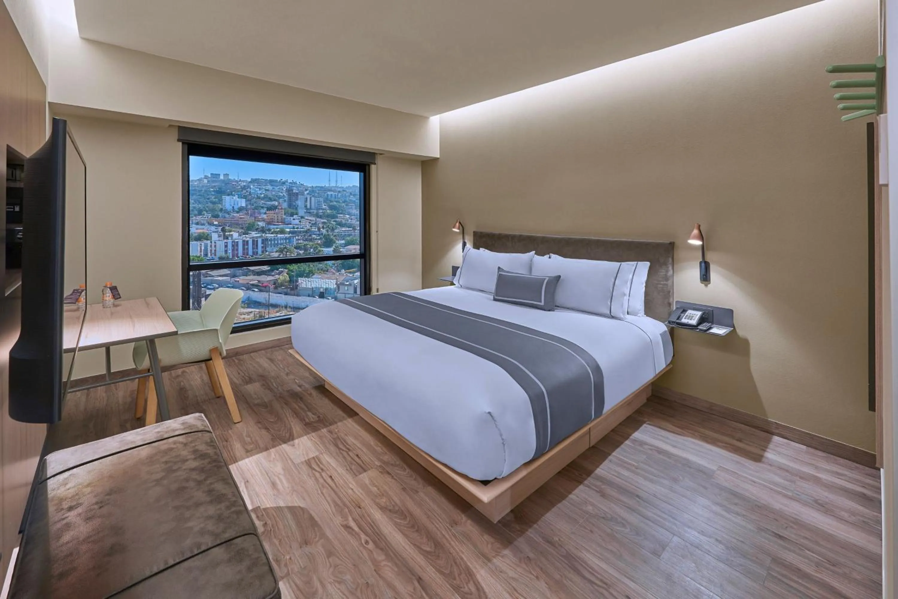 Bedroom, Bed in City Express Plus by Marriott Tampico