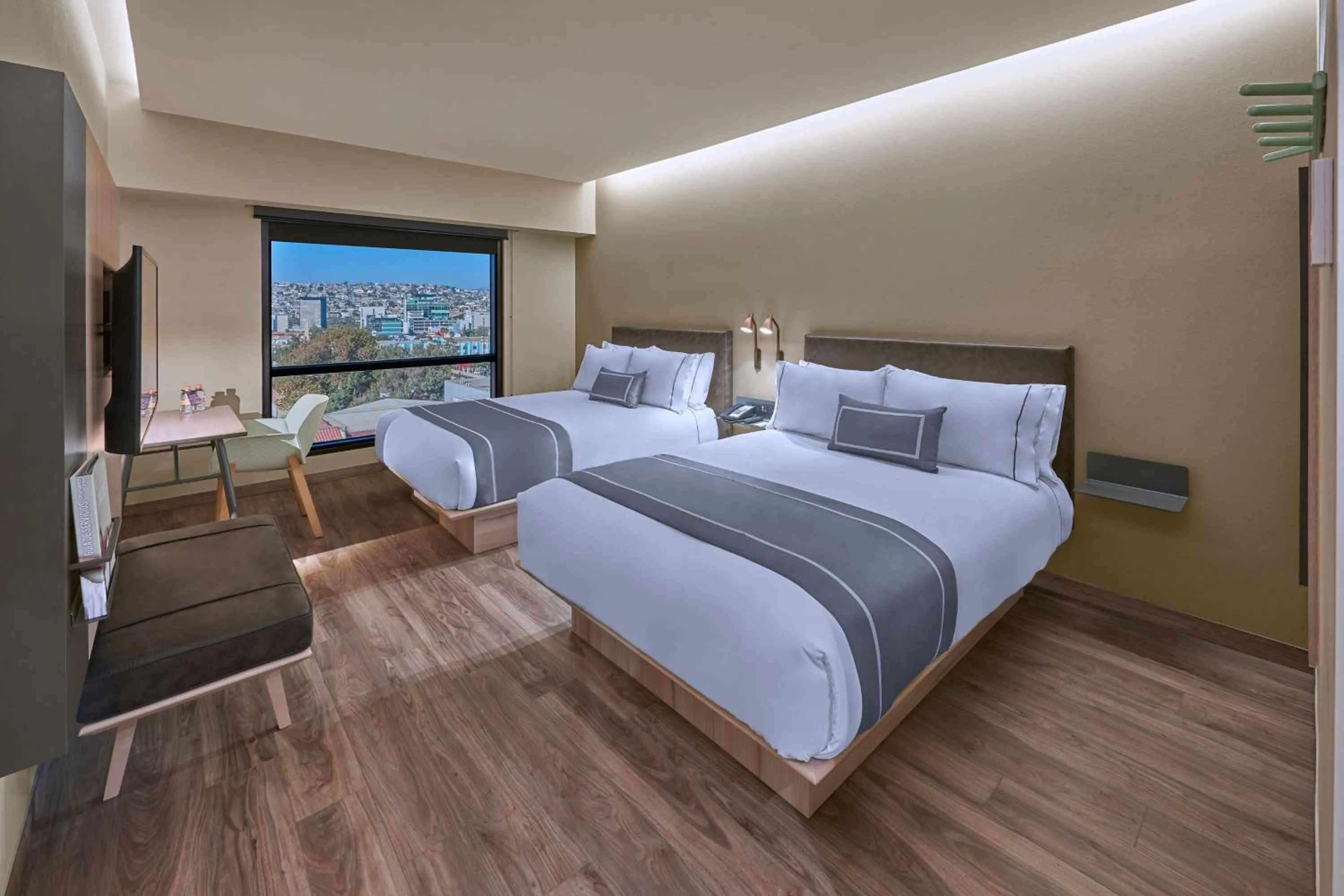 Bedroom, Bed in City Express Plus by Marriott Tampico