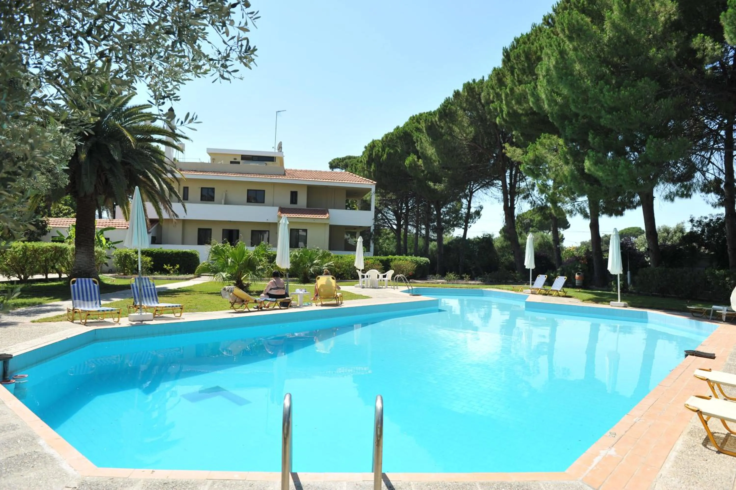 Garden view in Niki Hotel Apartments