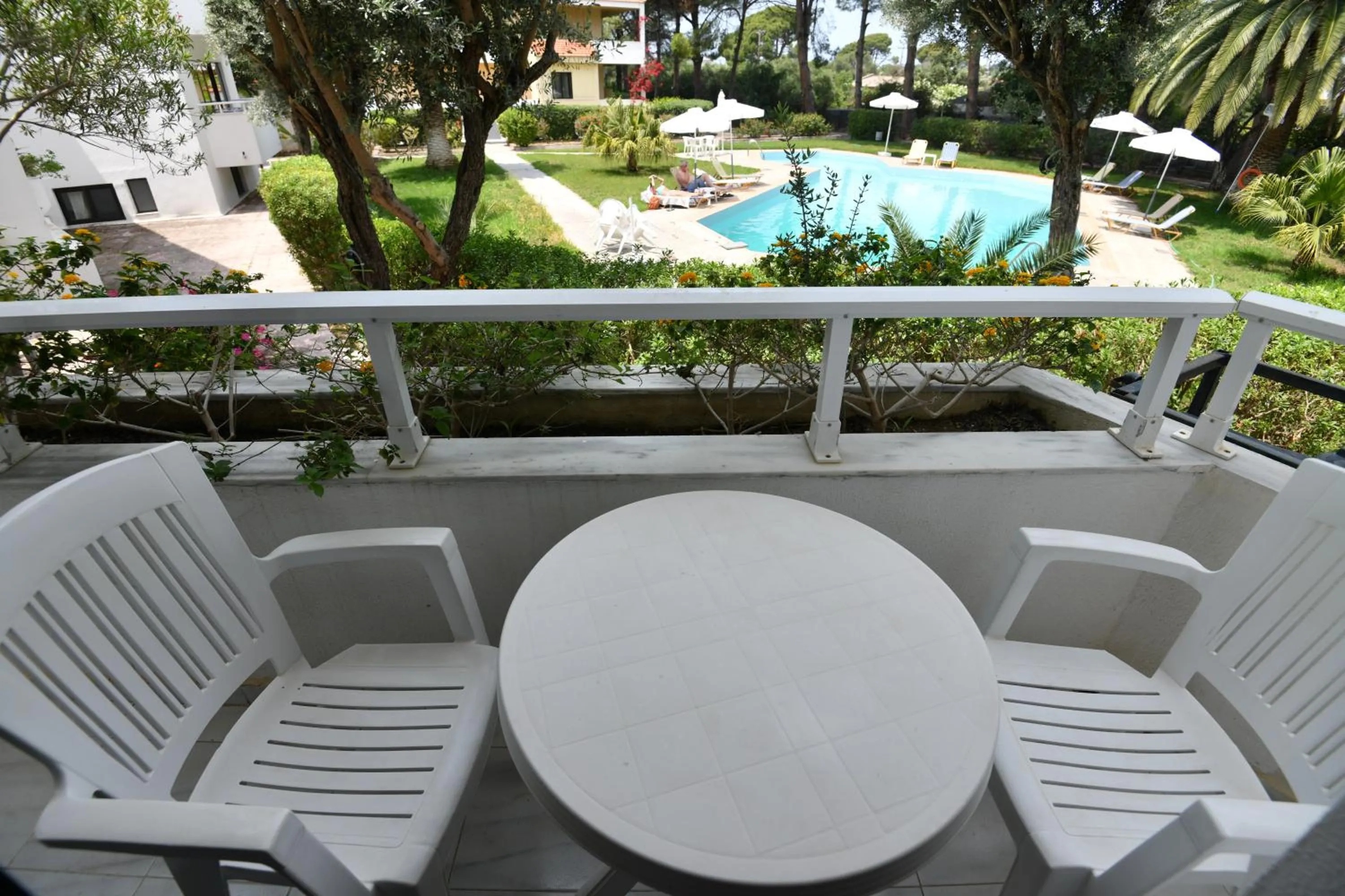 Seating area in Niki Hotel Apartments