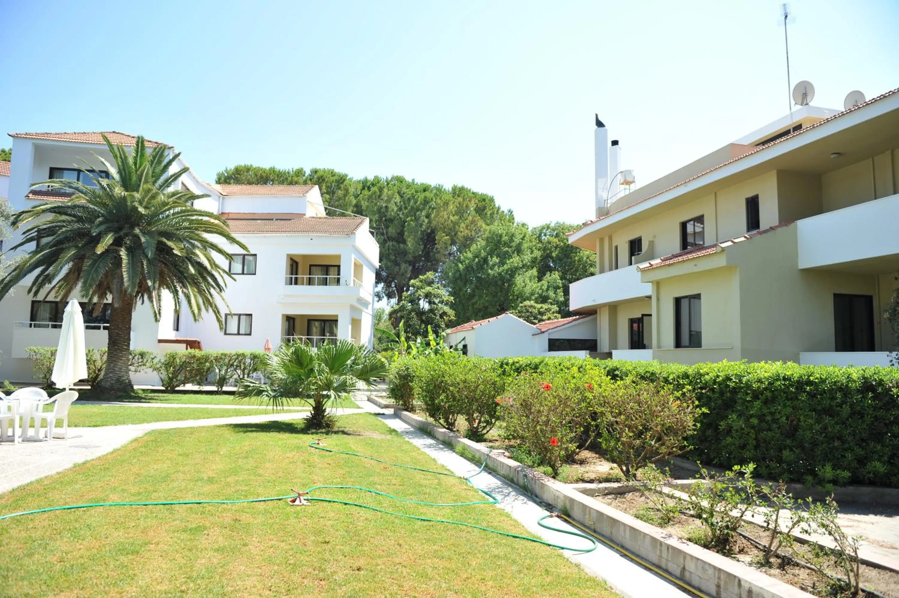 Garden view in Niki Hotel Apartments