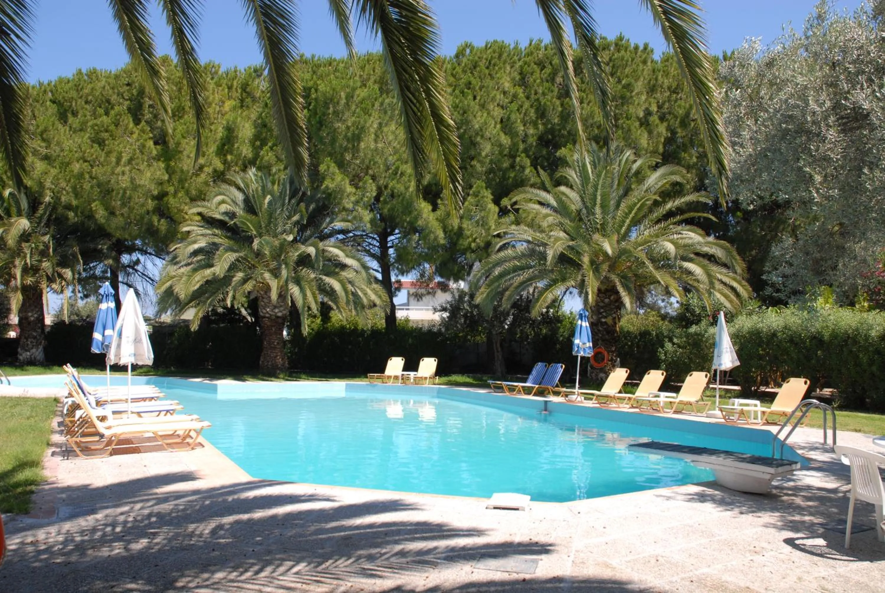 Swimming pool in Niki Hotel Apartments