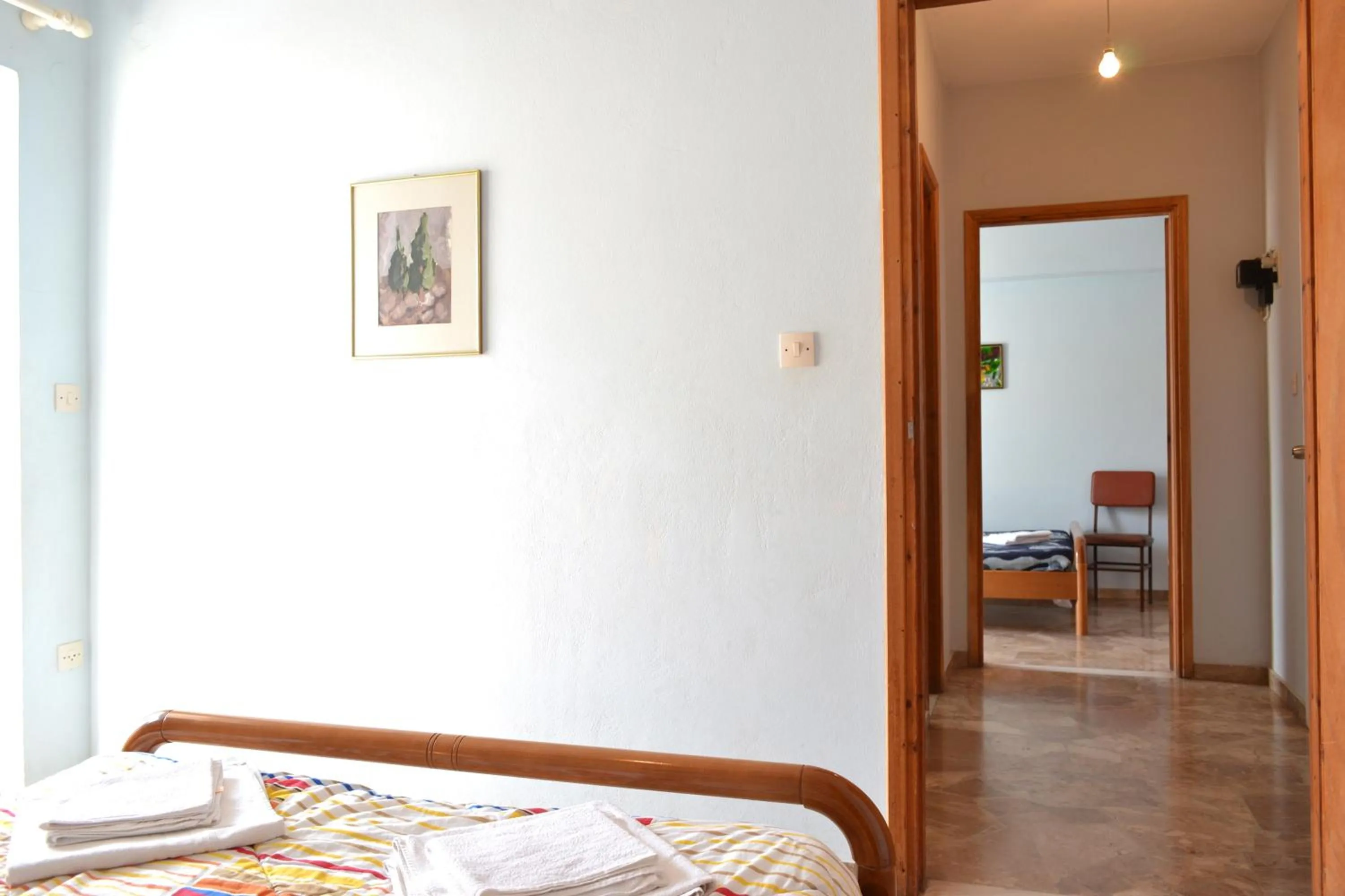 Bed in Oniro Apartments