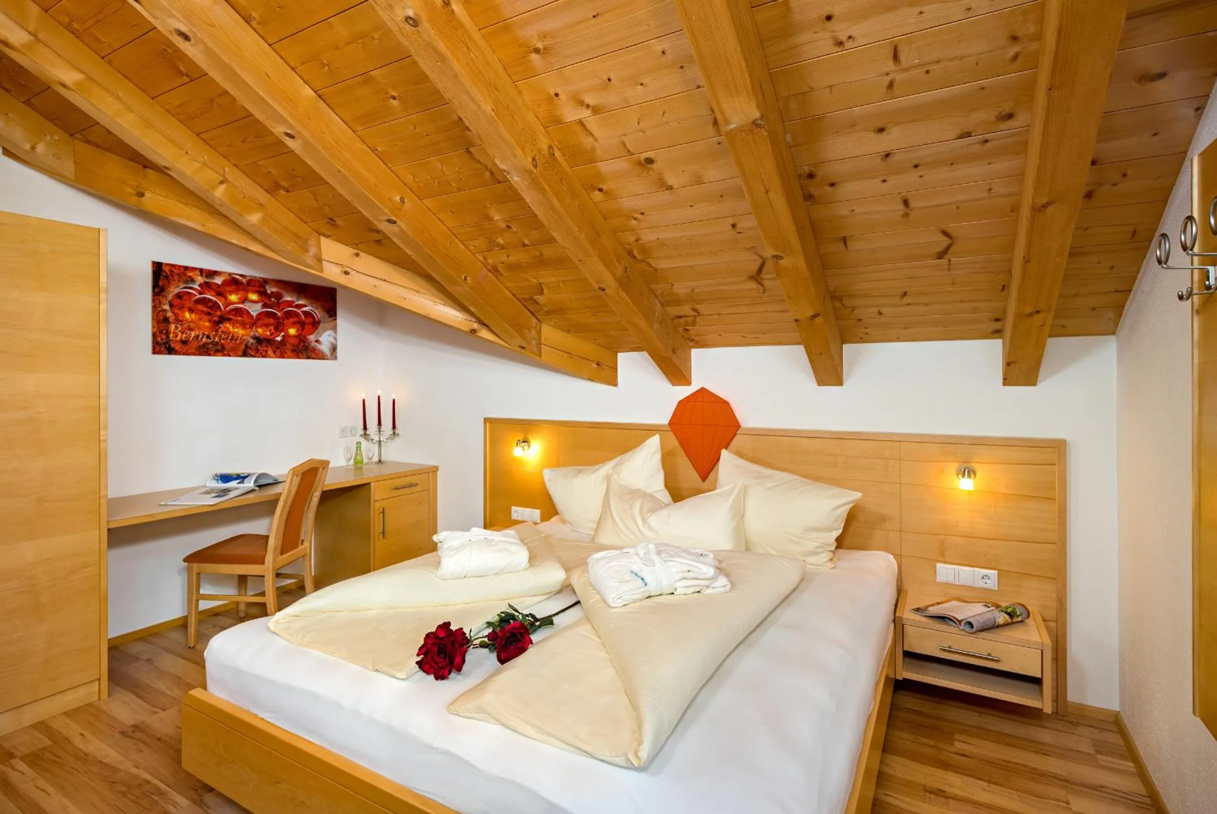 Bed in Aparthotel Alpendiamant Serfaus Wachter GmbH