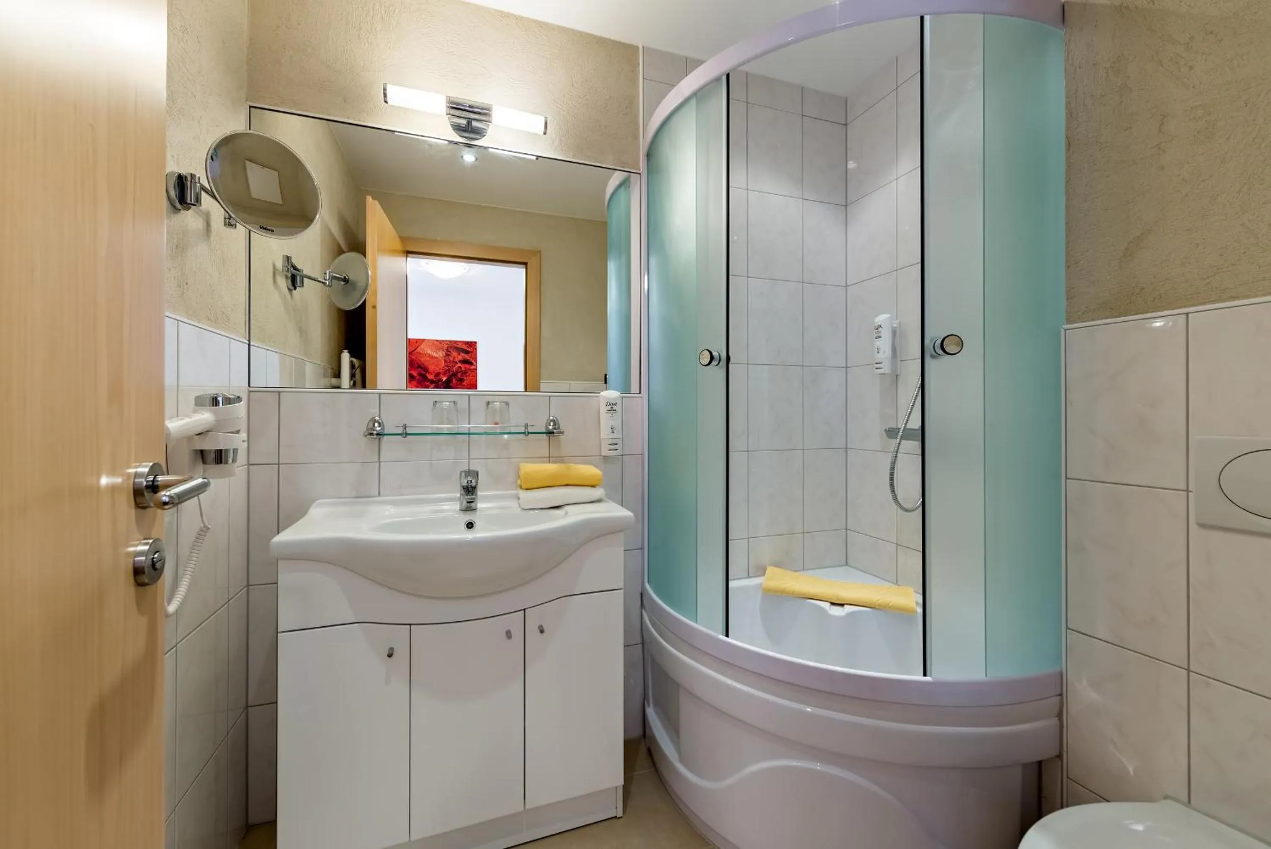 Bathroom in Aparthotel Alpendiamant Serfaus Wachter GmbH