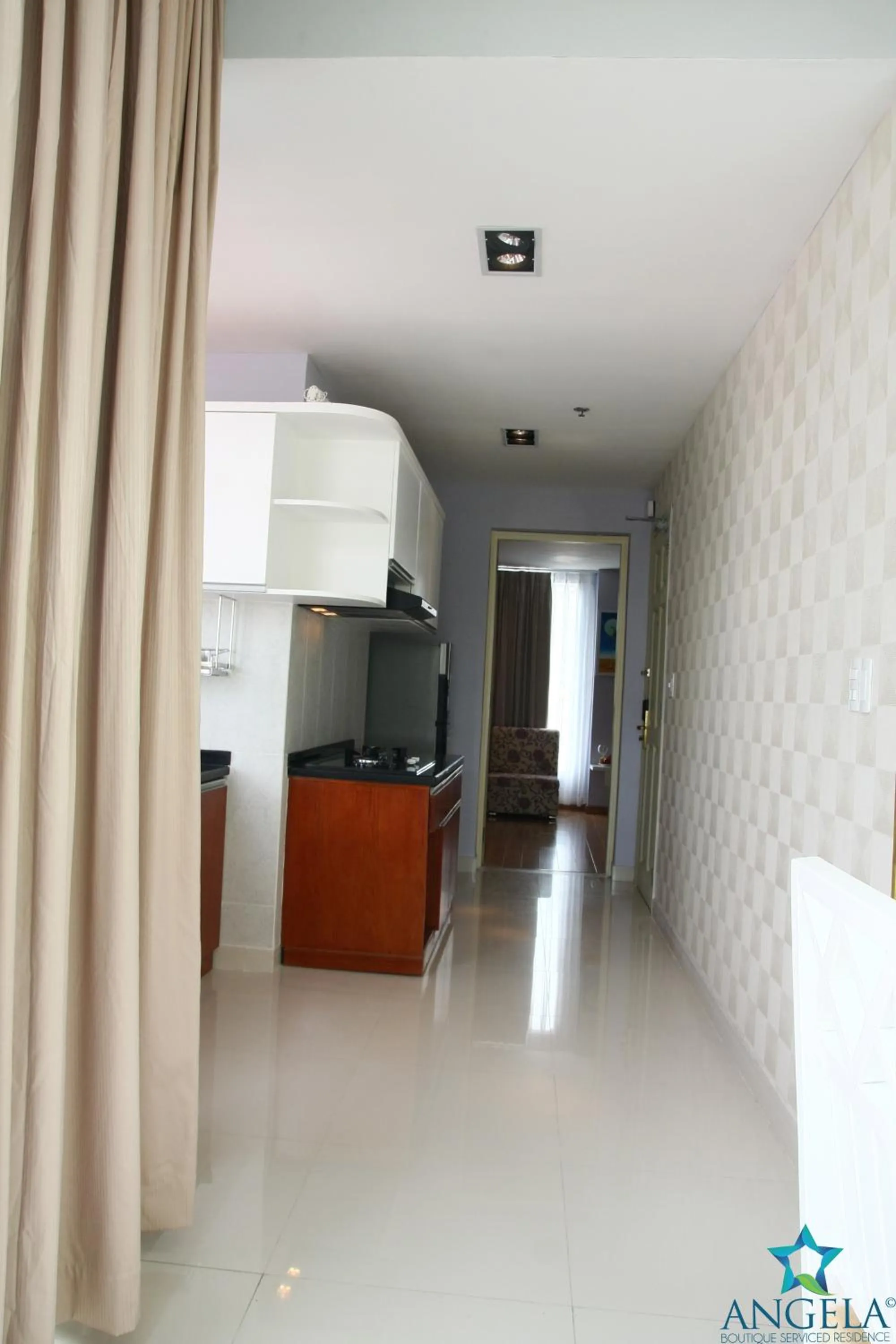 Kitchen or kitchenette in Angela Boutique Serviced Residence