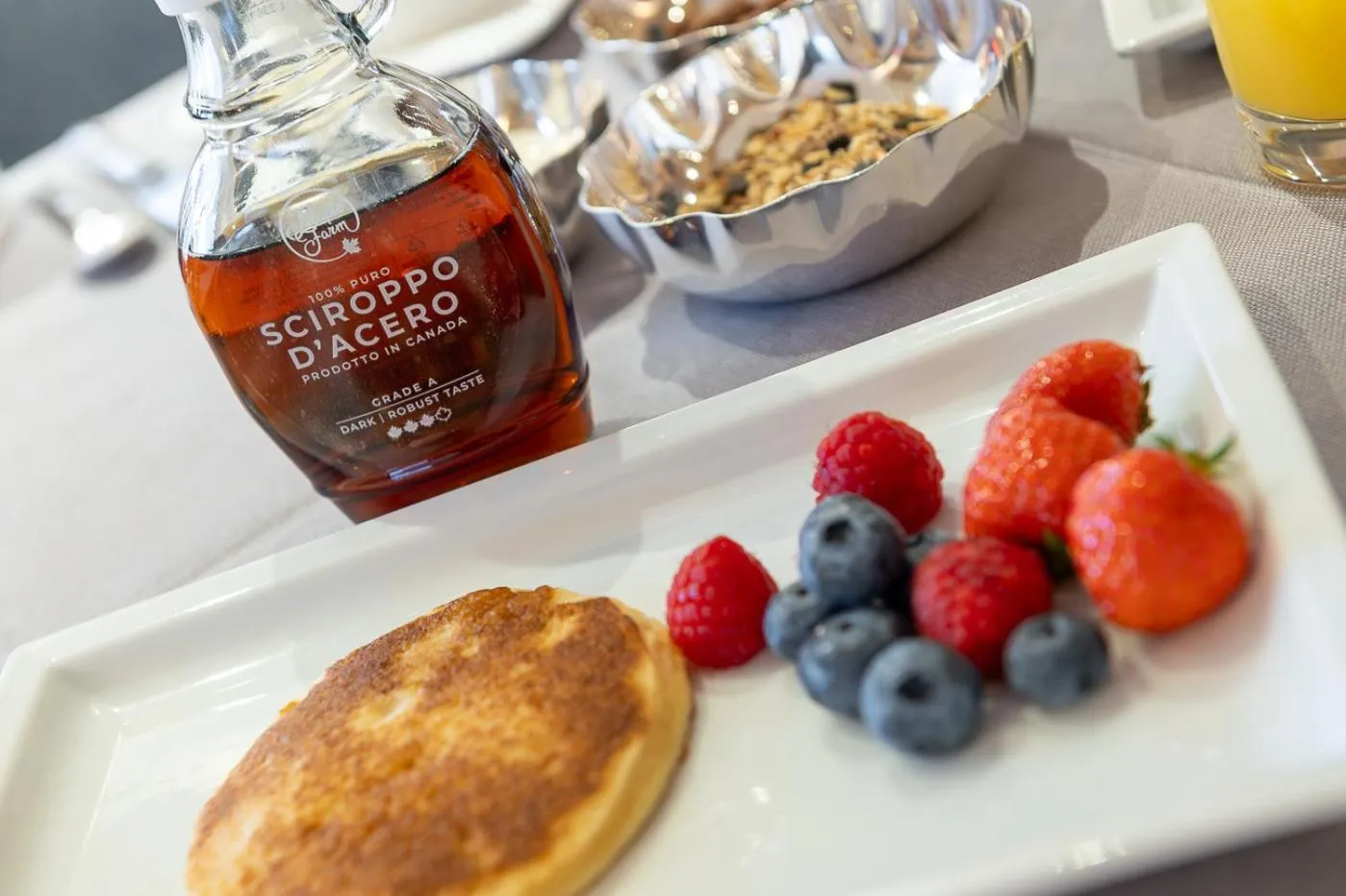 Food and drinks in Hotel Pedranzini