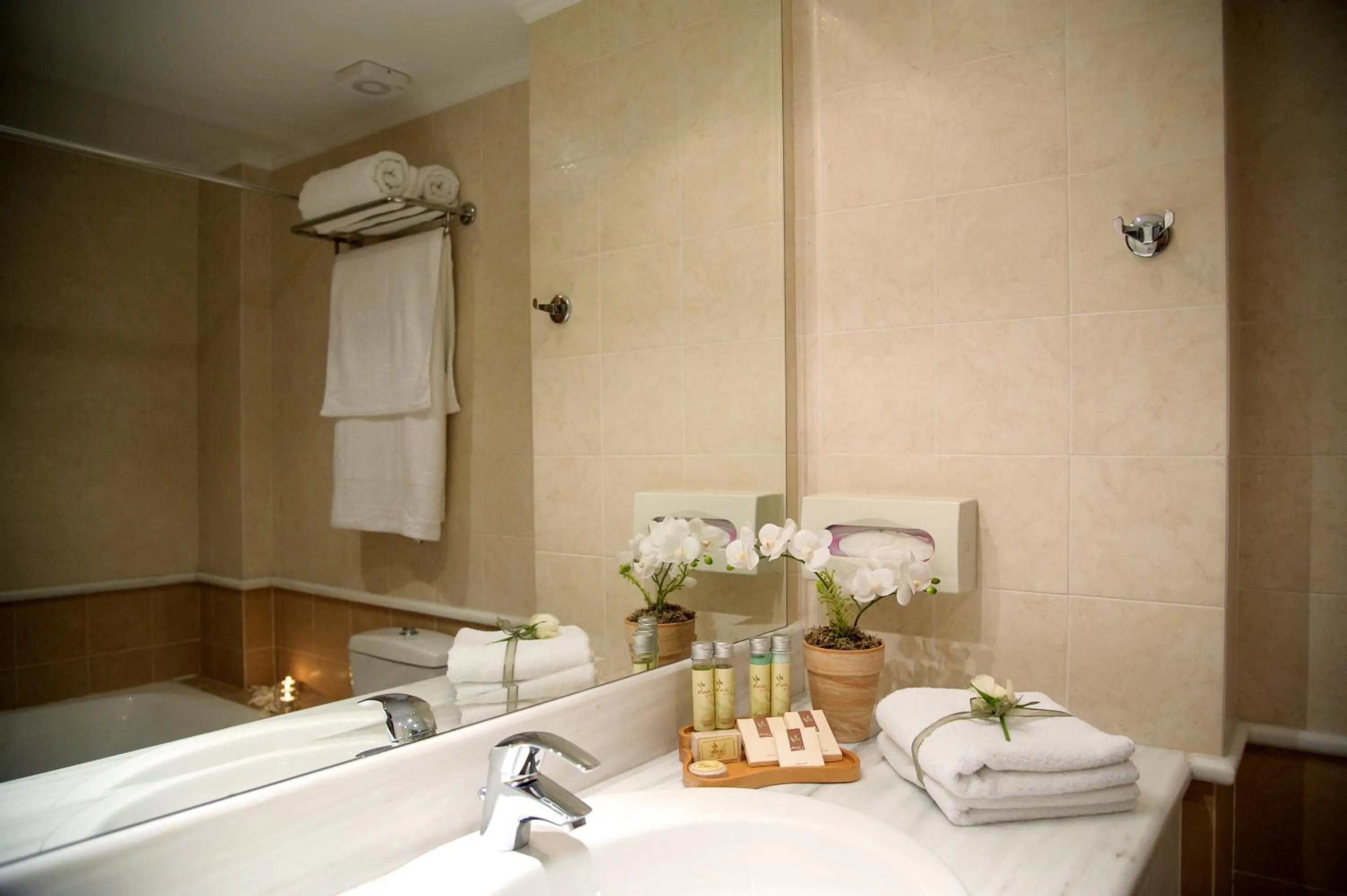 Shower in Olympion Asty Hotel