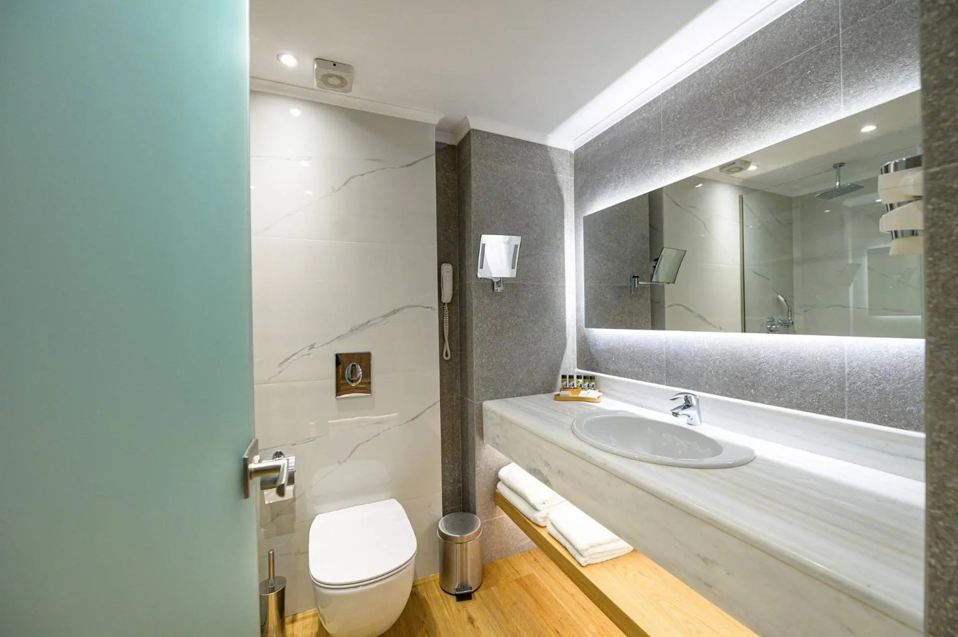 Shower in Olympion Asty Hotel