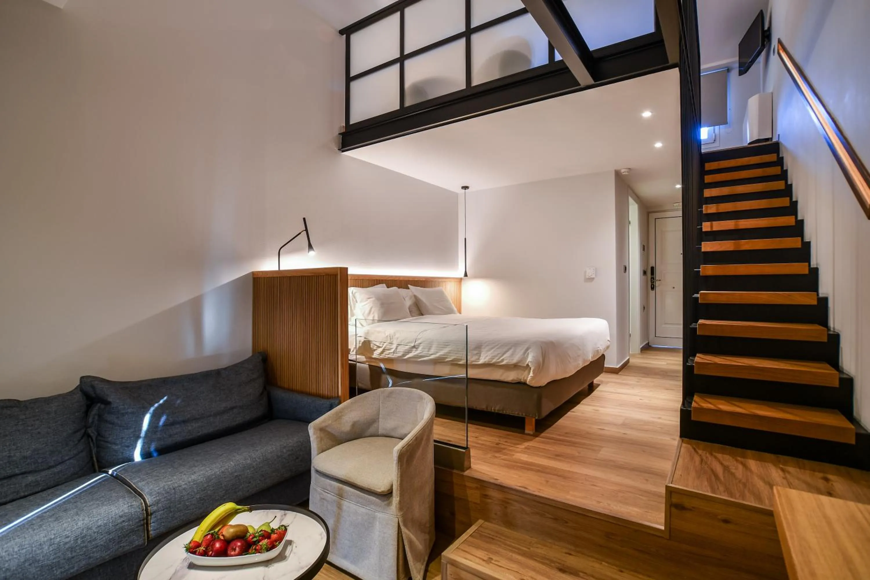 Photo of the whole room, Bed in Olympion Asty Hotel