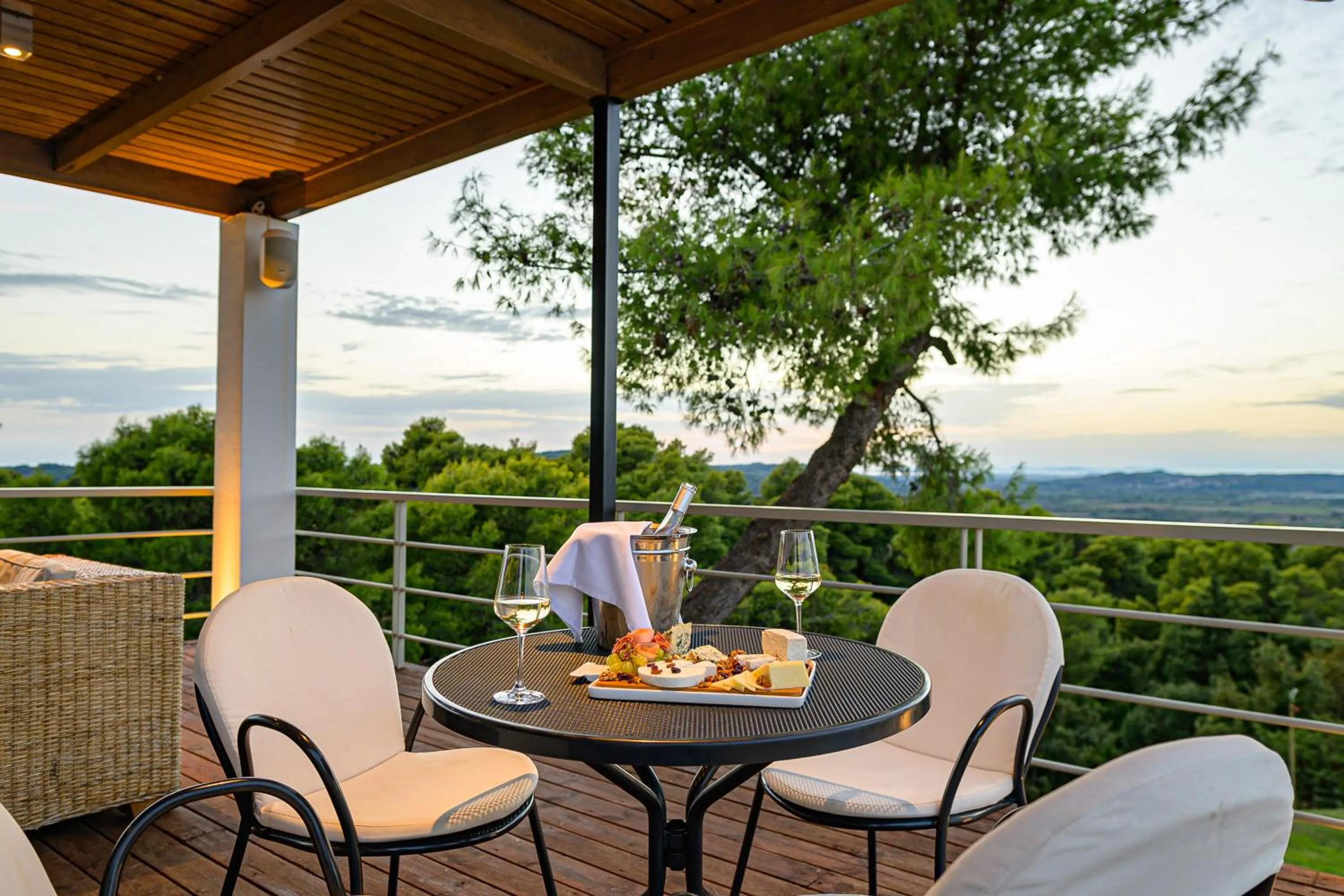 Balcony/Terrace in Olympion Asty Hotel