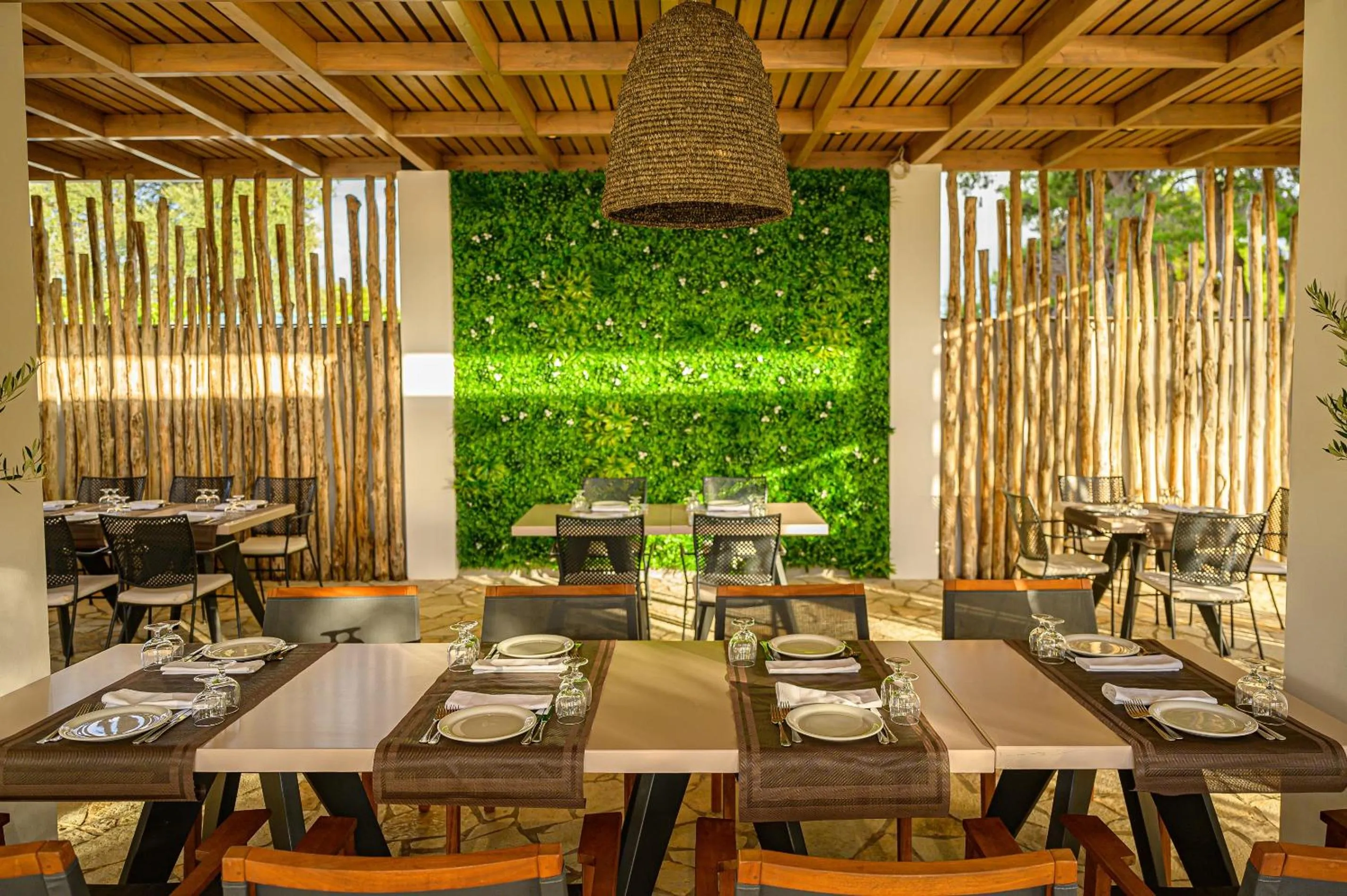 Patio in Olympion Asty Hotel