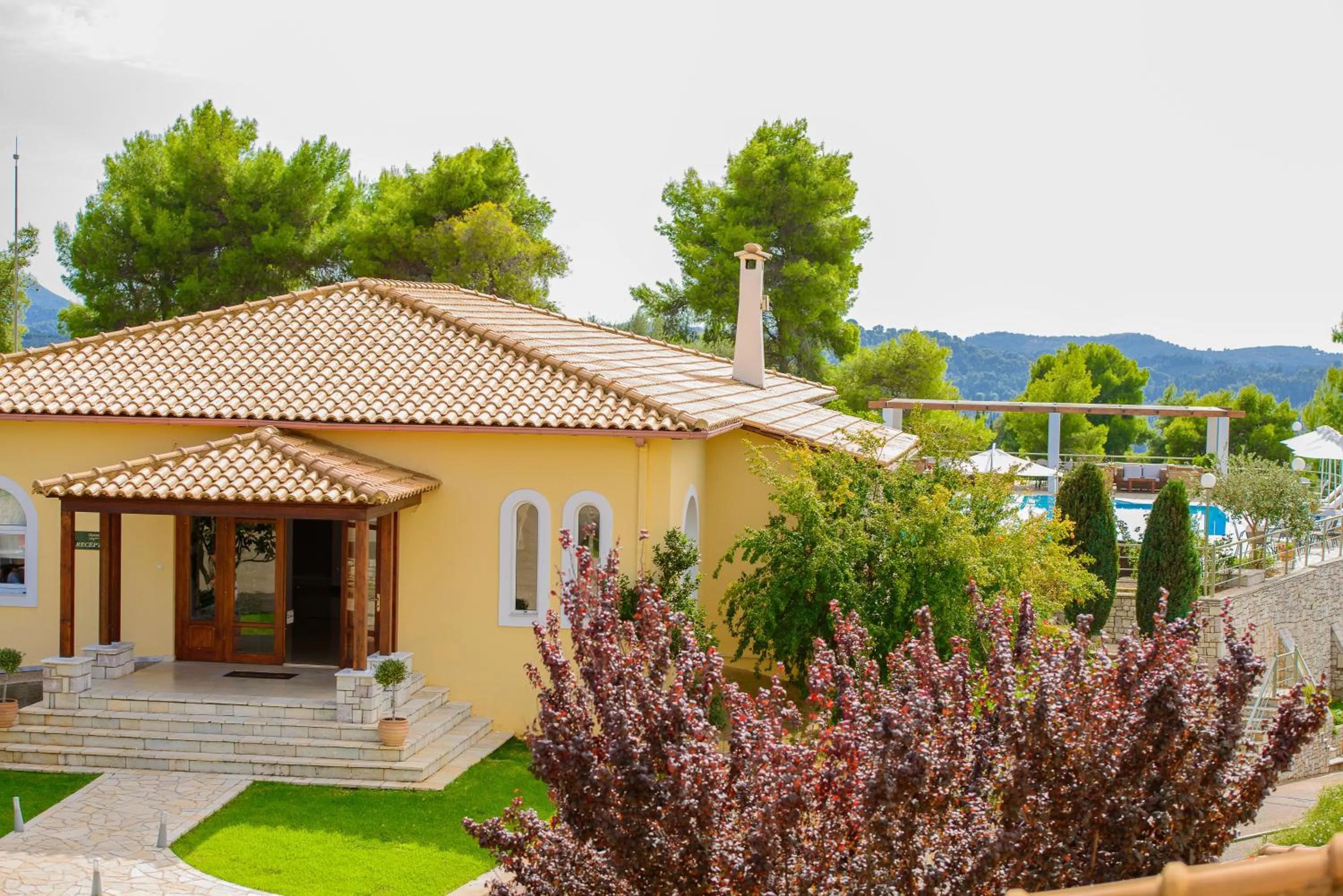 Property building in Olympion Asty Hotel