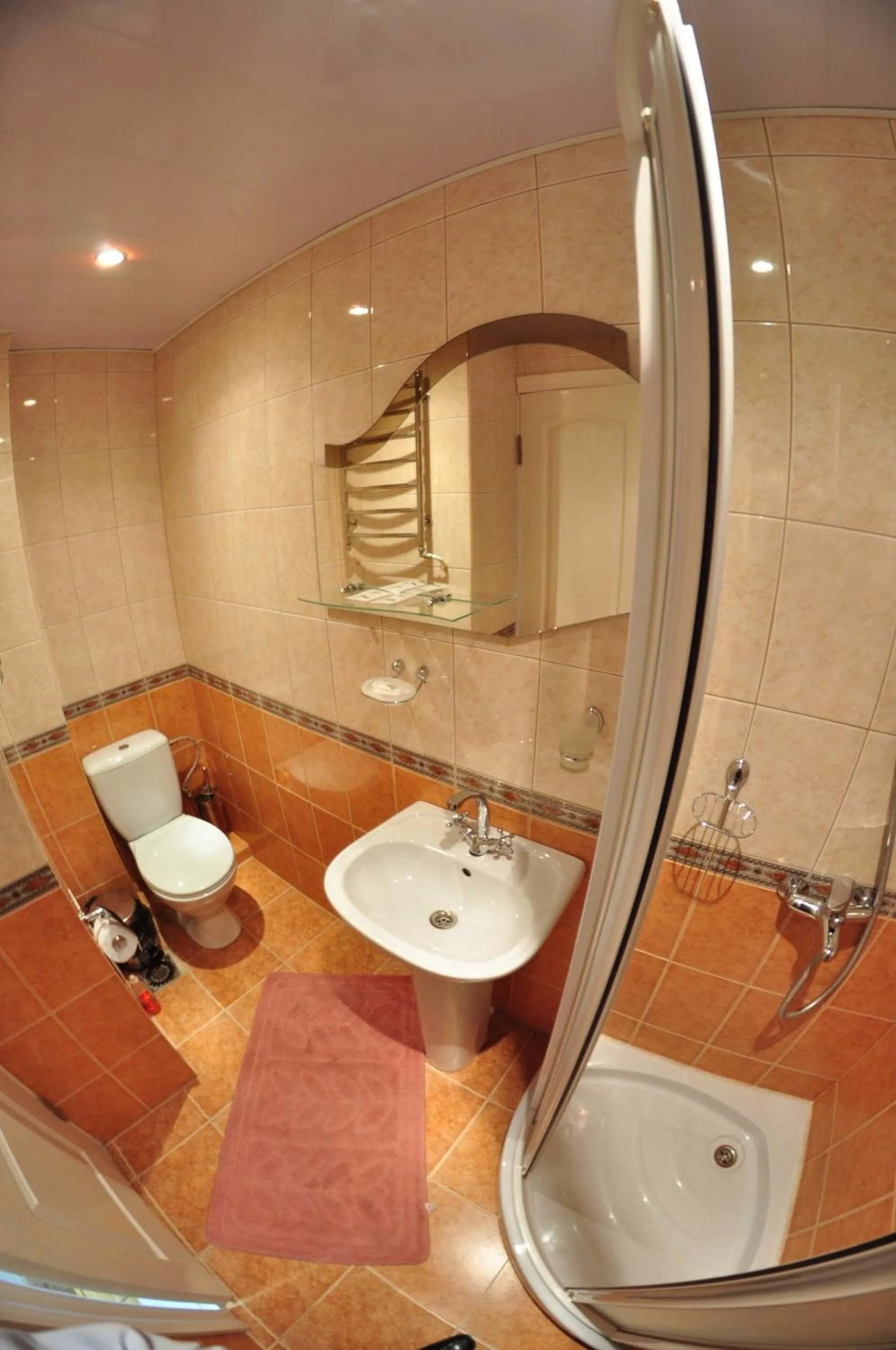 Toilet in Hotel Tourist