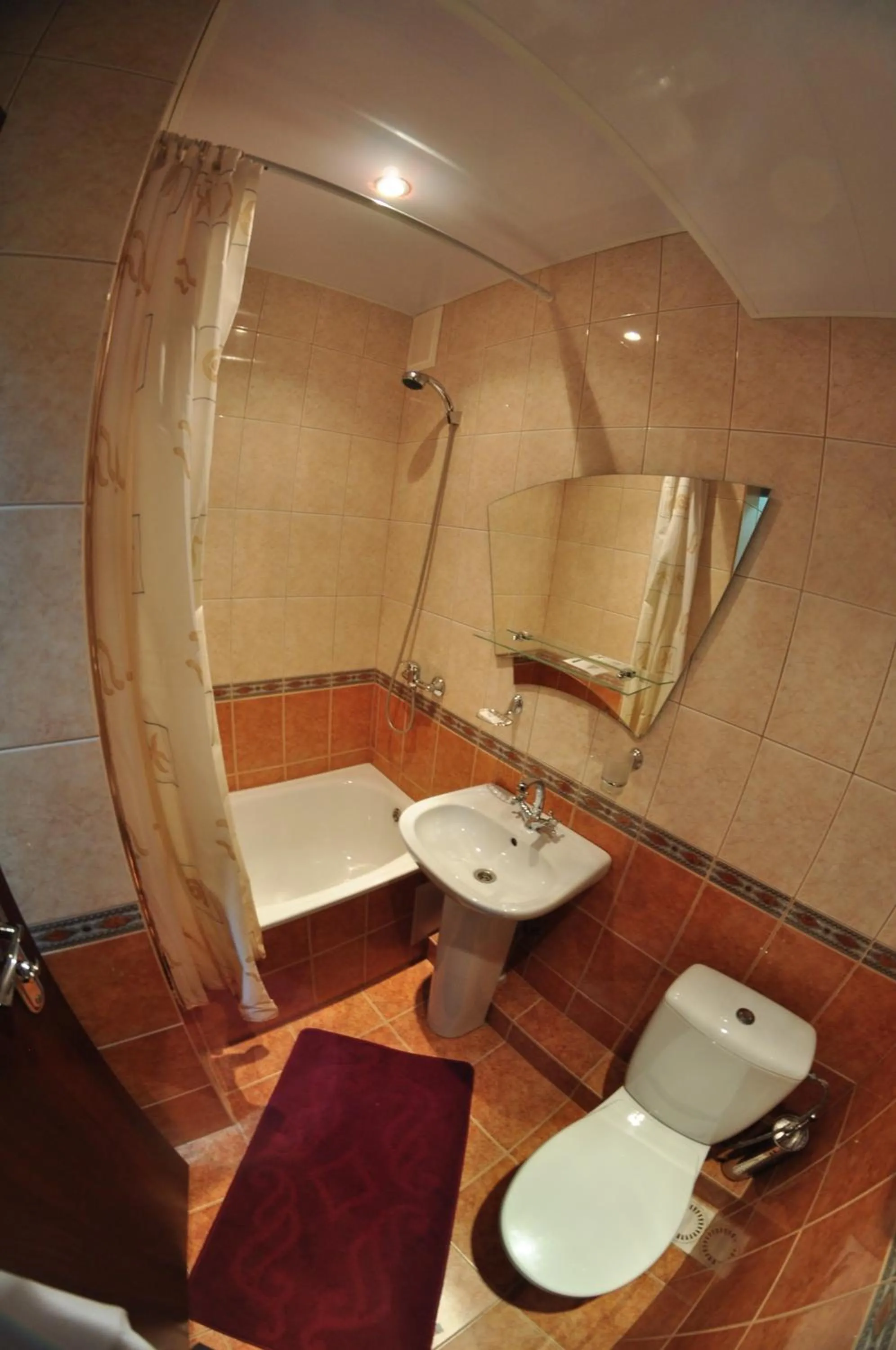 Toilet in Hotel Tourist