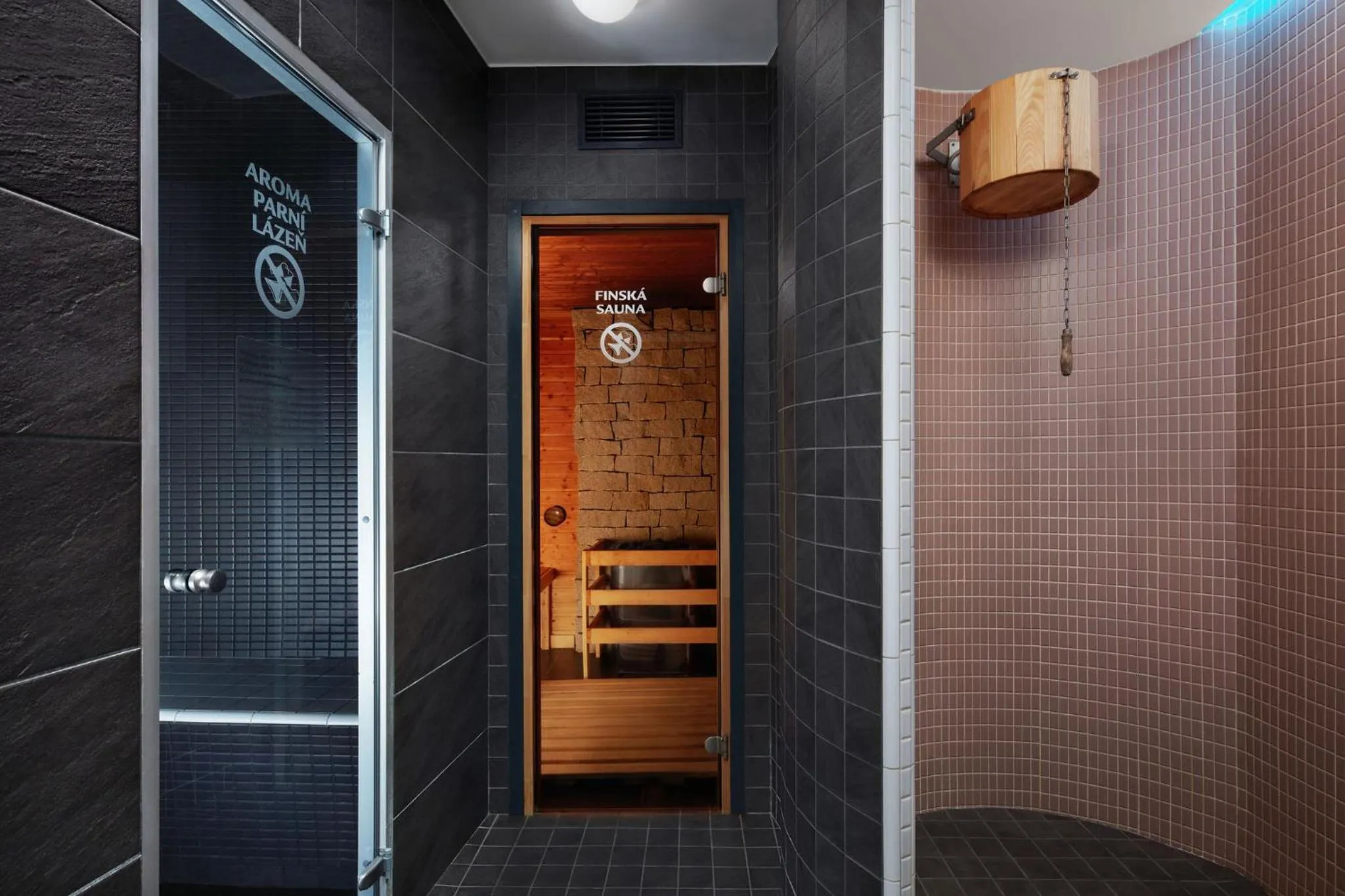 Sauna in Hotel Slunný Dvůr