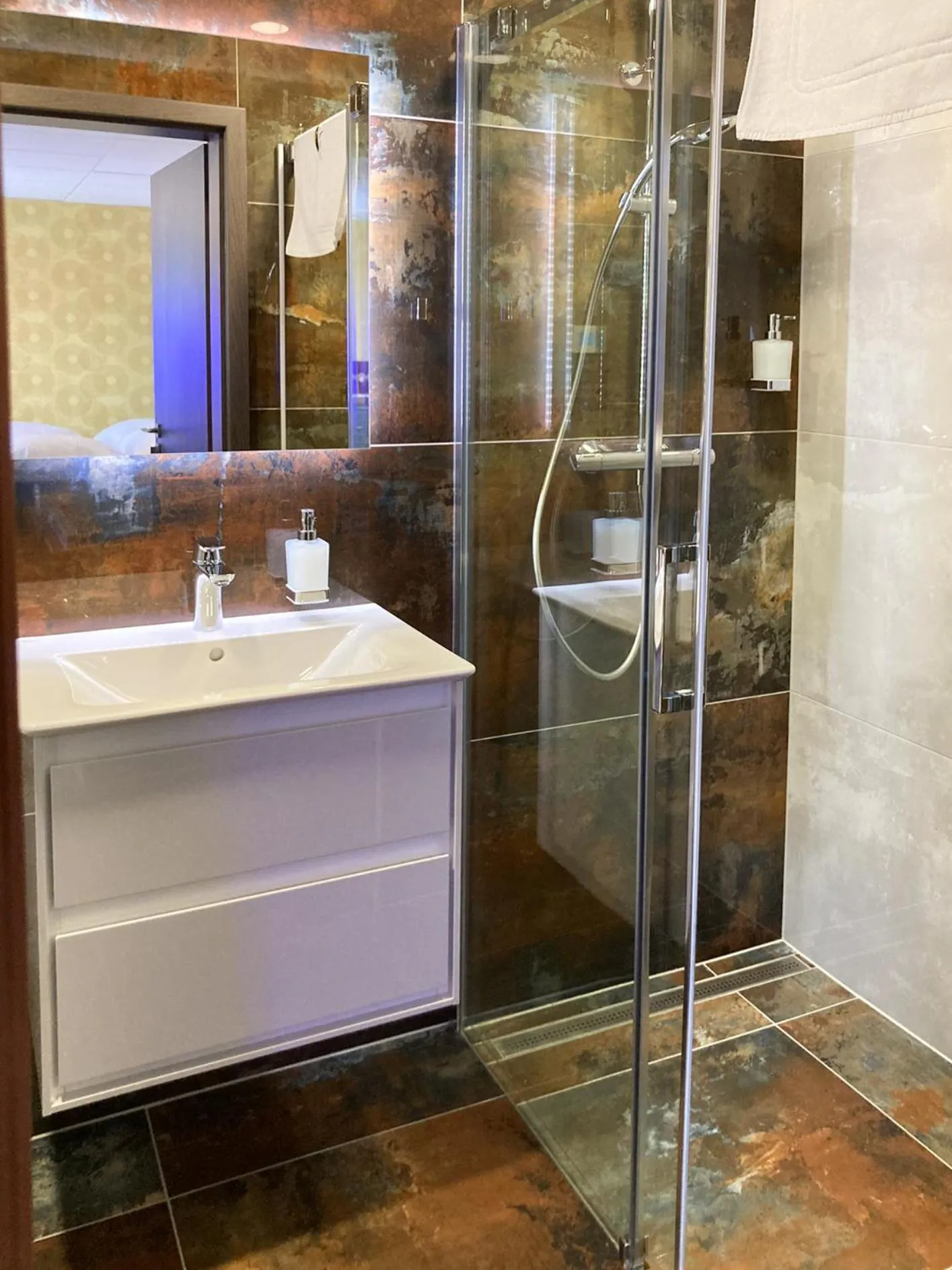 Bathroom in Hotel Slunný Dvůr