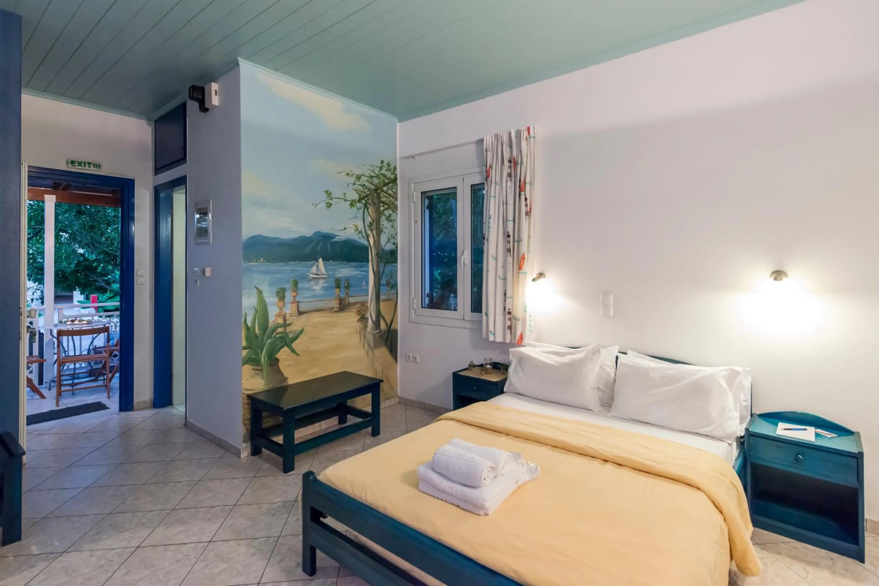 Photo of the whole room, Bed in Akroyali Hotel & Villas