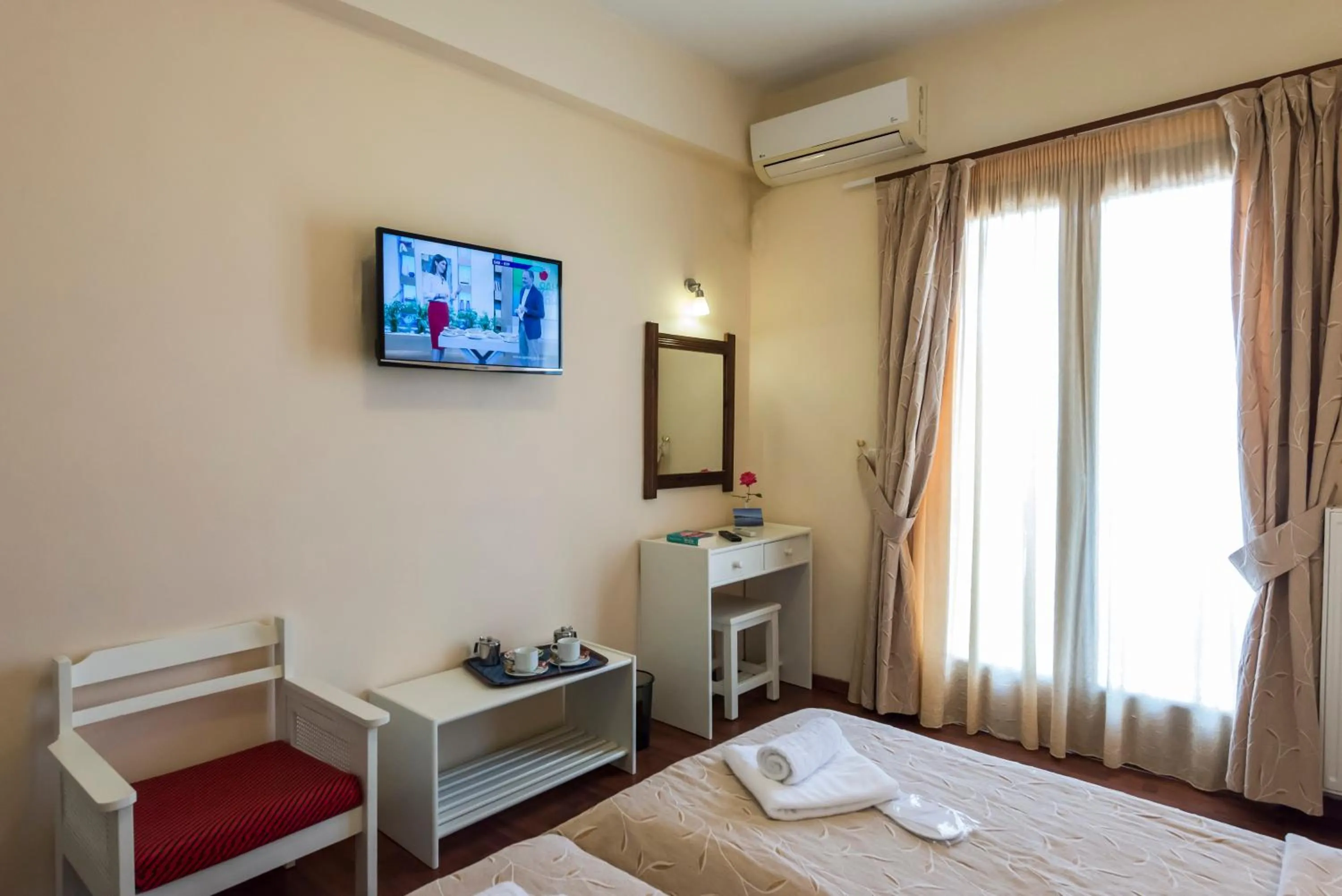 Bedroom, Bed in Akroyali Hotel & Villas