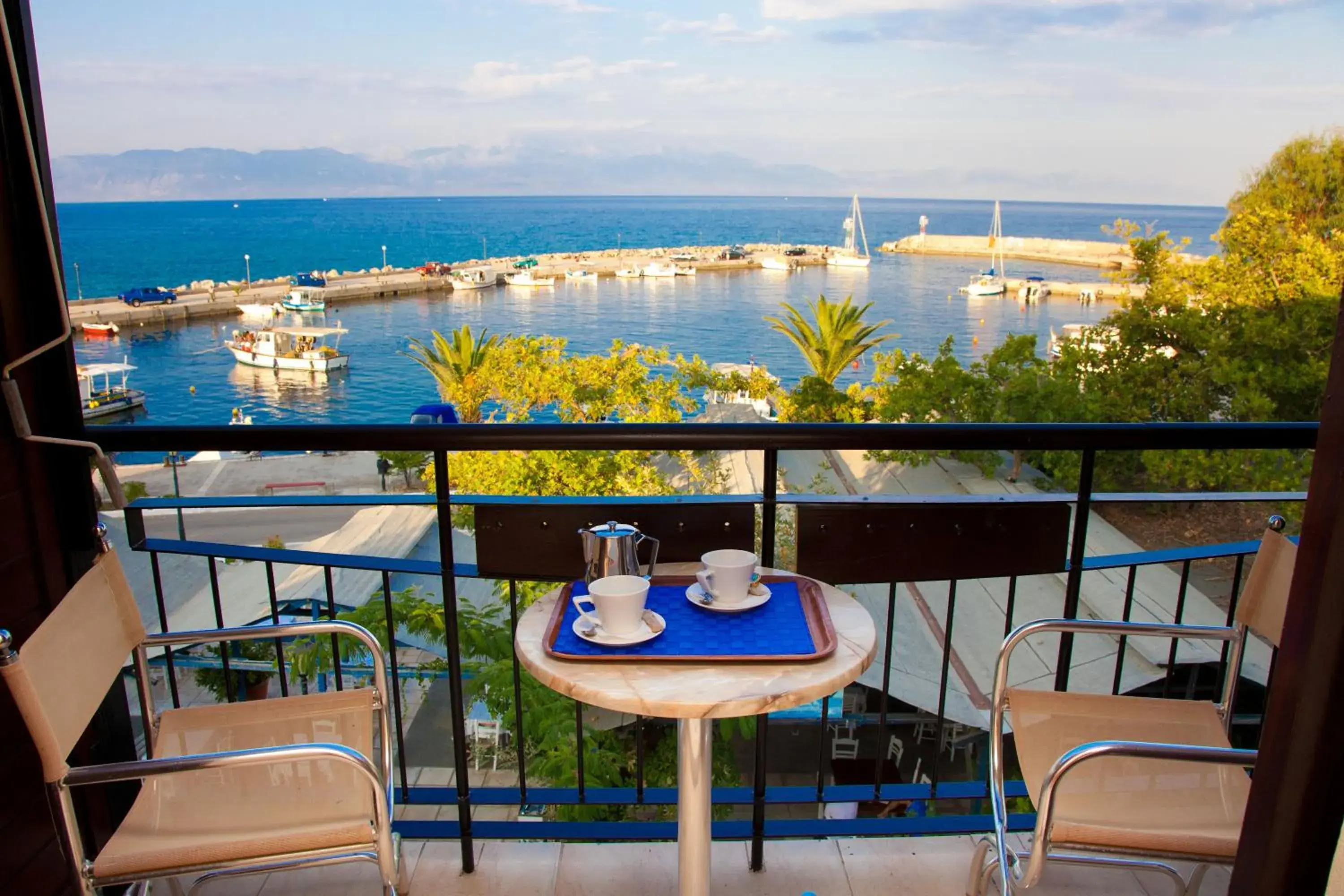 Twin Room with Sea View in Akroyali Hotel & Villas Twin Room with Sea View in Akroyali Hotel & Villas