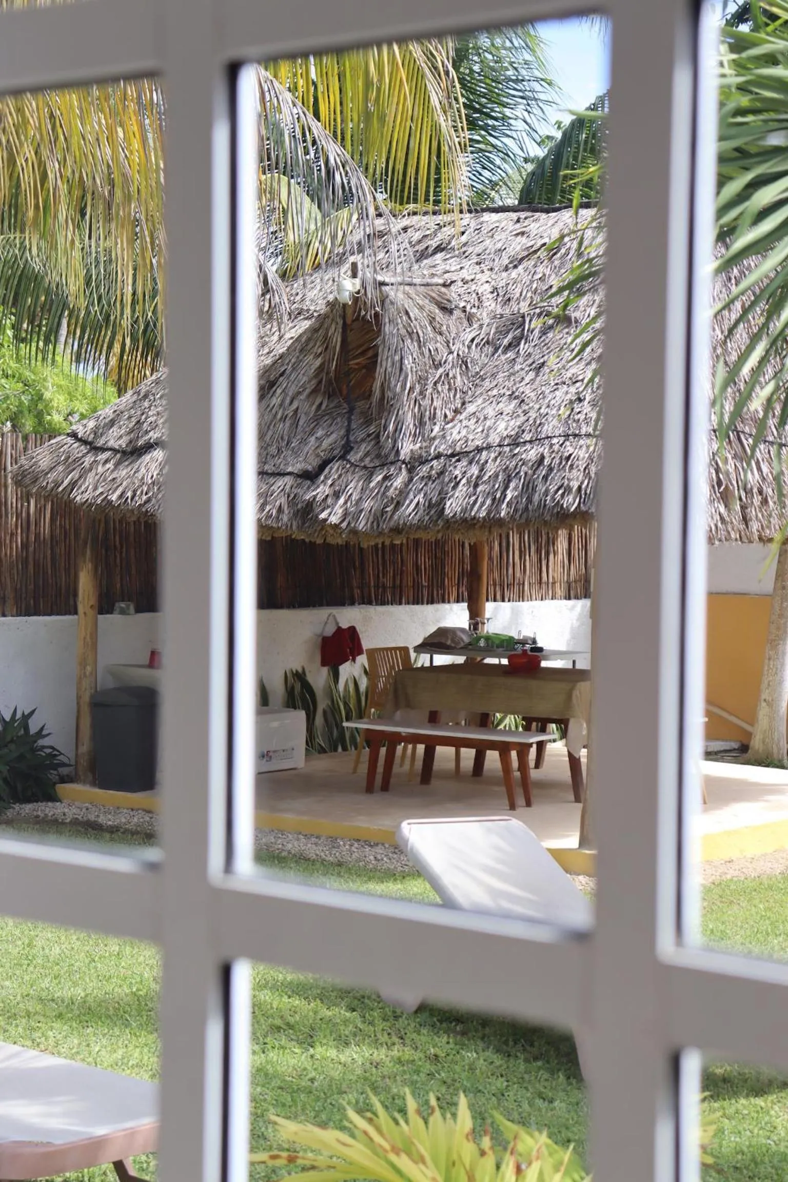Pool view in CASA KINICH SISAL