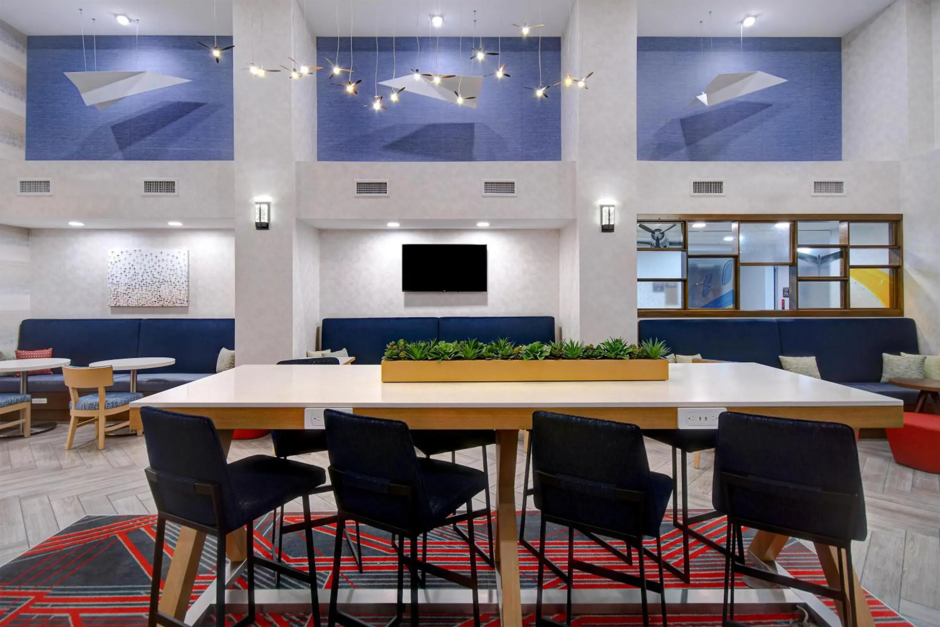 Lobby or reception in Hampton Inn & Suites Dayton-Vandalia Lobby or reception in Hampton Inn & Suites Dayton-Vandalia