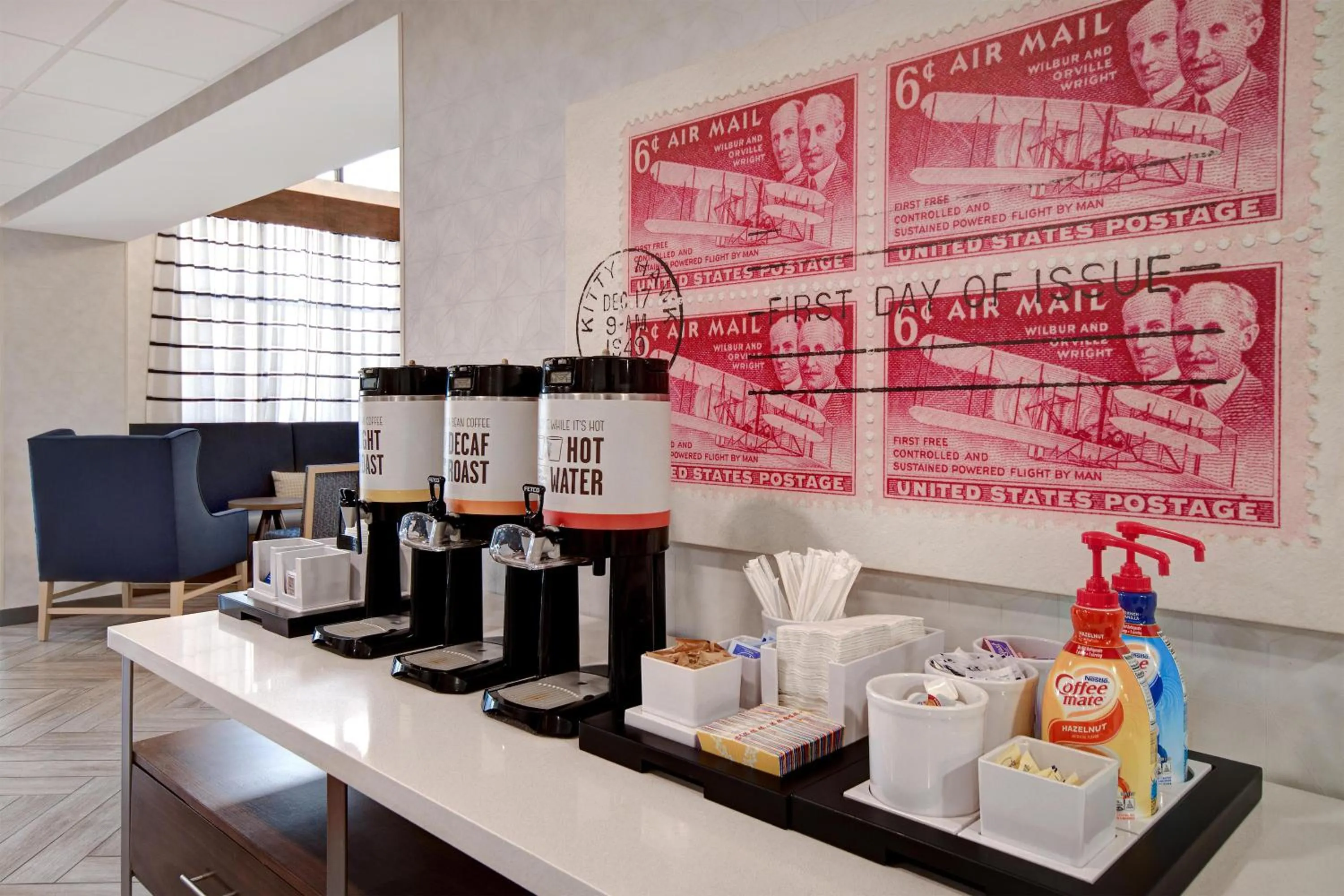 Lobby or reception in Hampton Inn & Suites Dayton-Vandalia