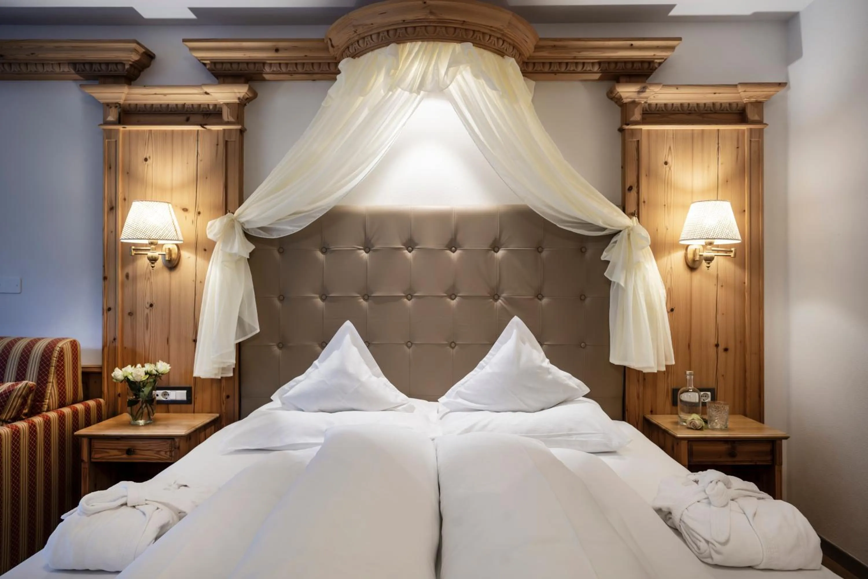 Bed in Die Post am Ortler