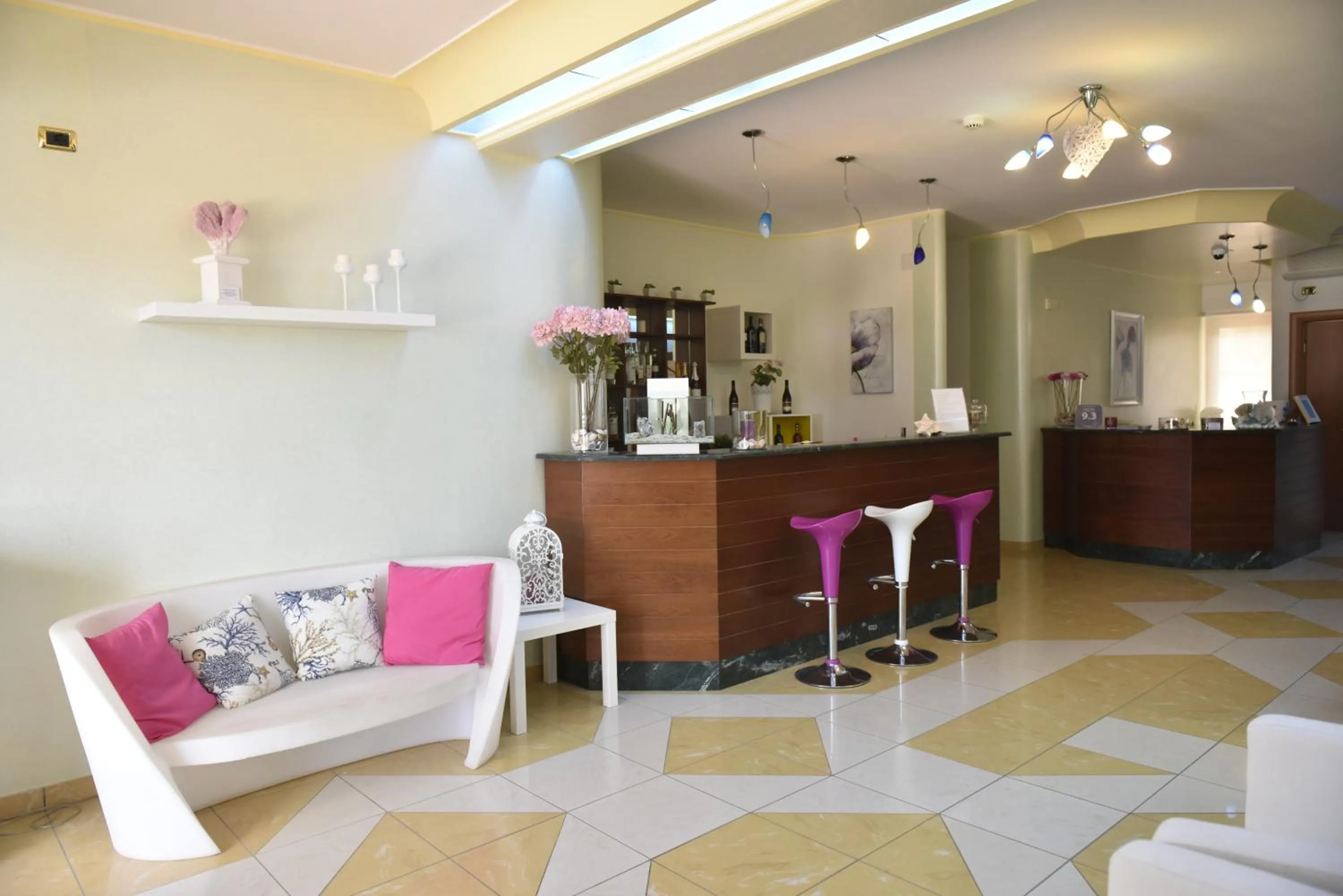 Lobby or reception in Hotel La Villa