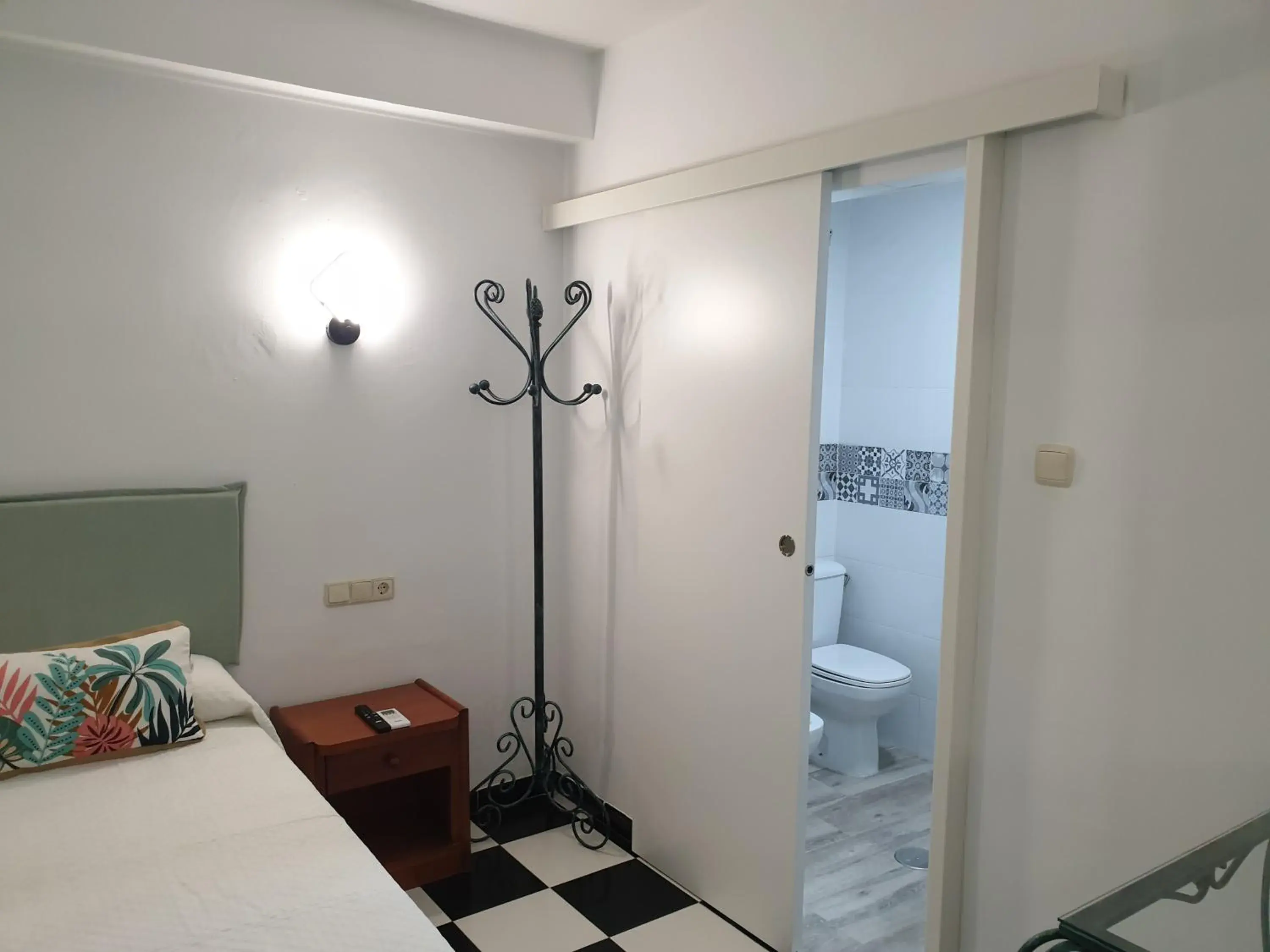 Shower, Bed in Micaela Charming Hostal Shower, Bed in Micaela Charming Hostal