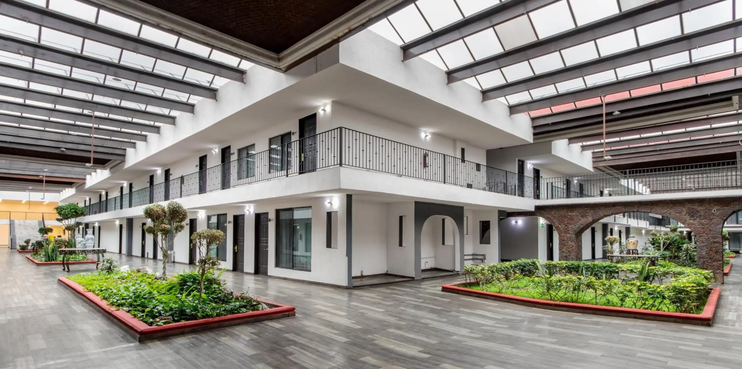 Inner courtyard view in Radisson Hotel & Convention Center Toluca Inner courtyard view in Radisson Hotel & Convention Center Toluca
