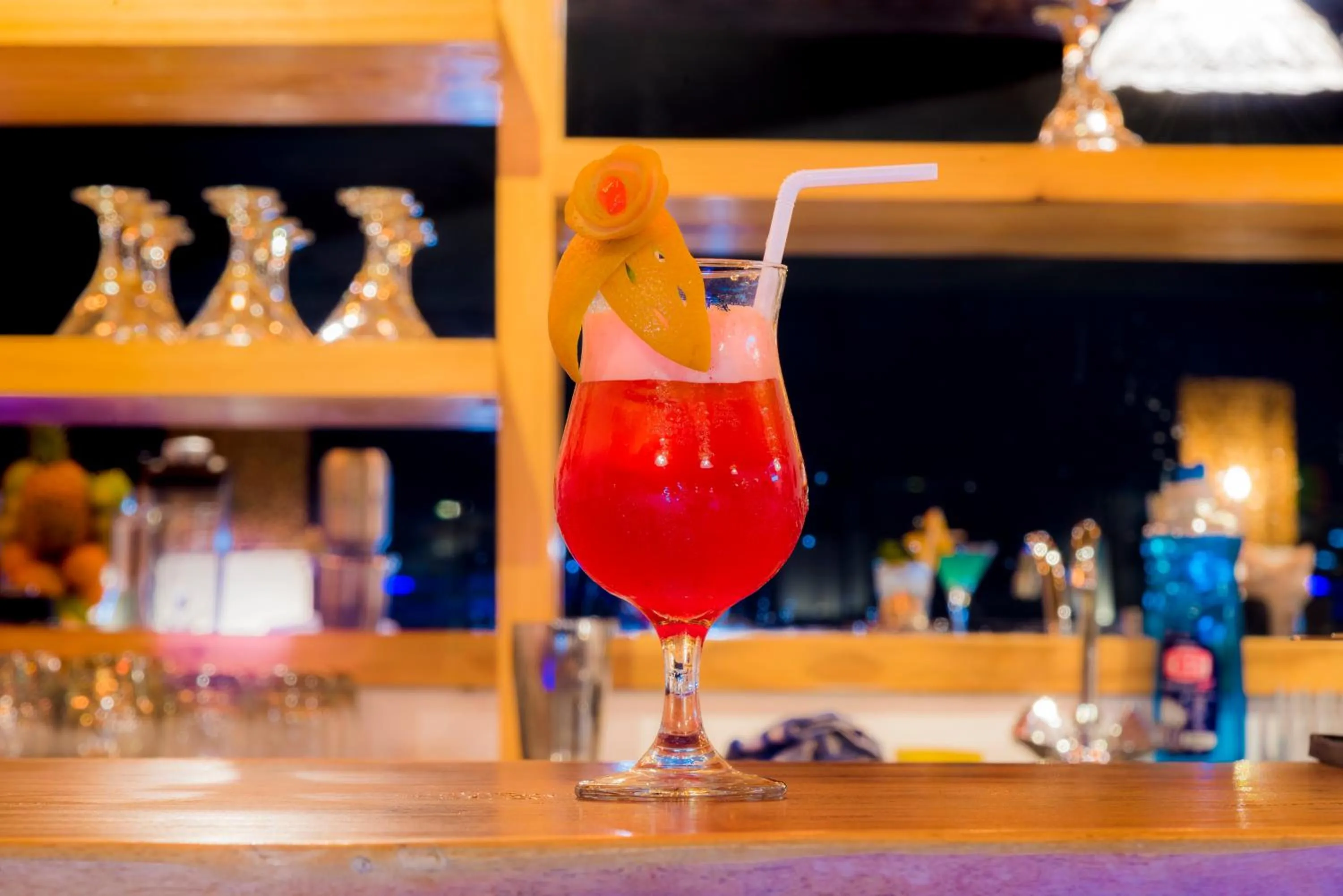 Lounge or bar in Azur Paradise