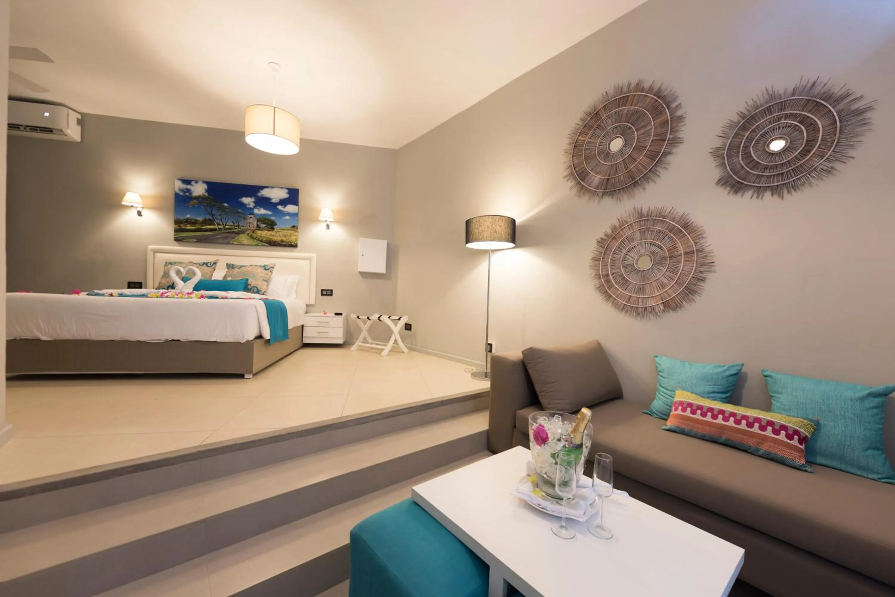 Living room in Azur Paradise