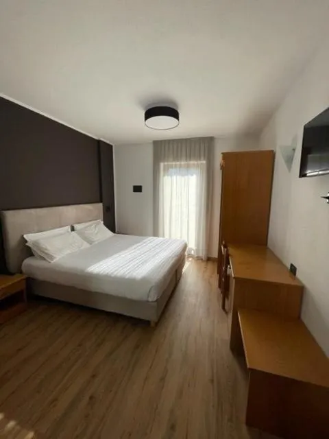 Bed in Hotel Rosa Alpina