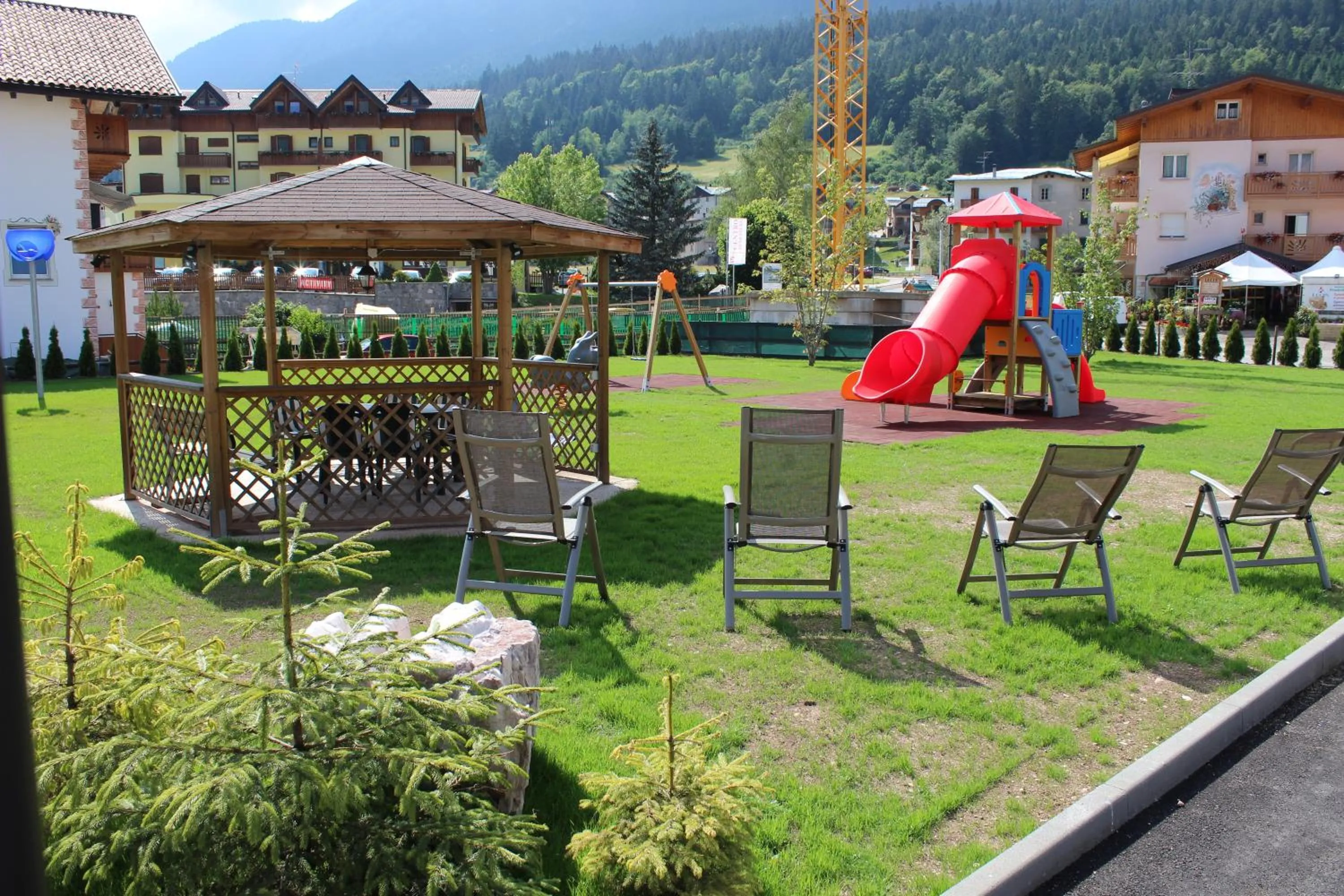 Children play ground in Hotel Rosa Alpina