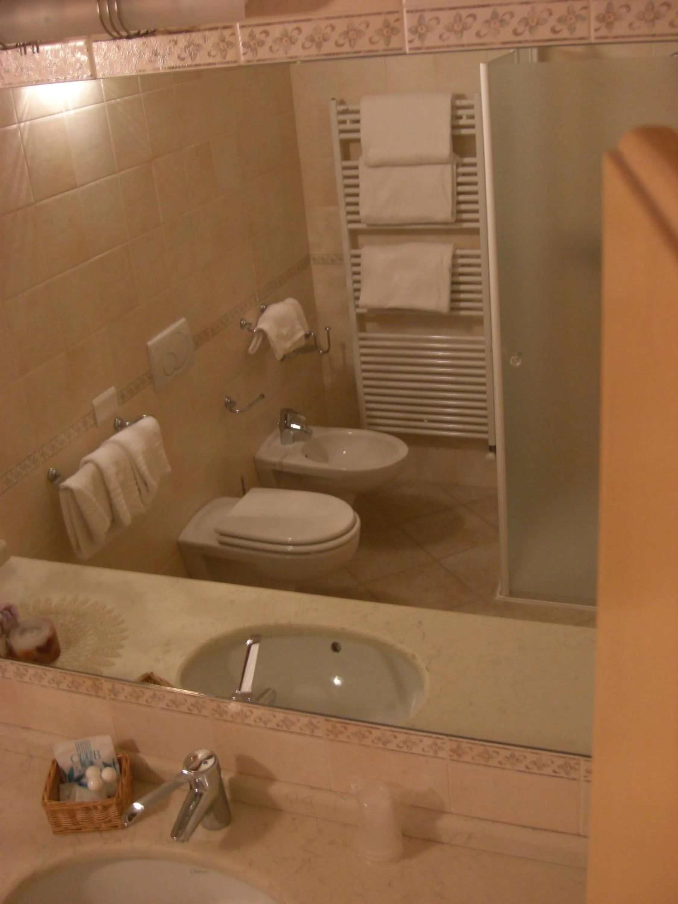 Bathroom in Hotel Rosa Alpina