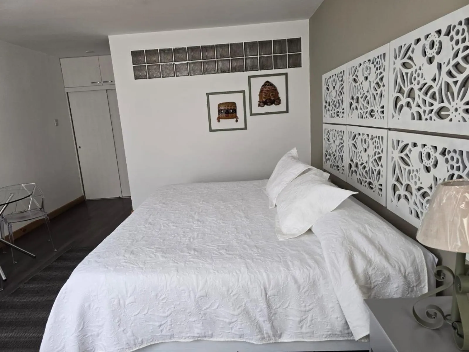 Bed in Hotel Tierrasur