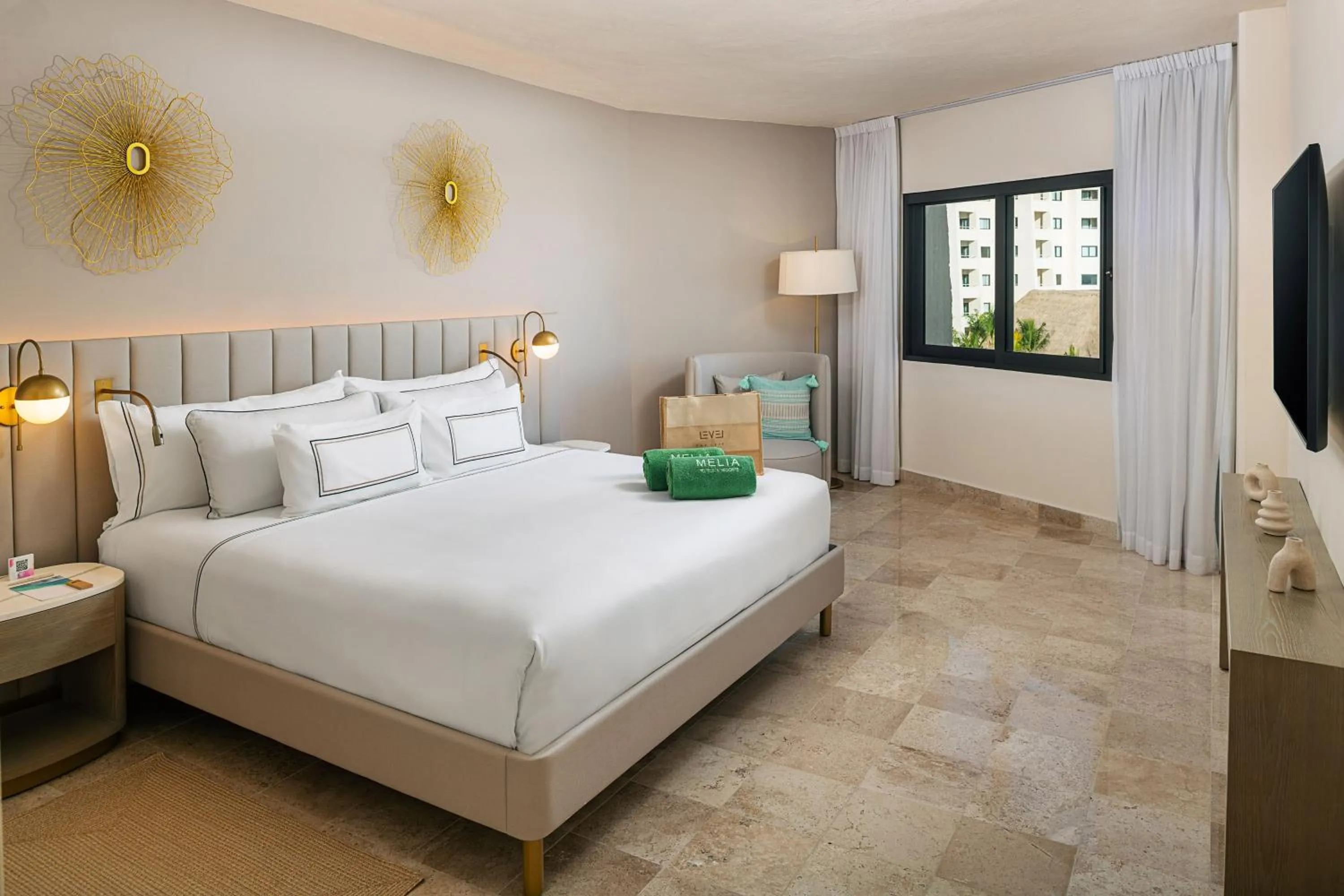 Bed in Meliá Casa Maya - Cancun - All Inclusive