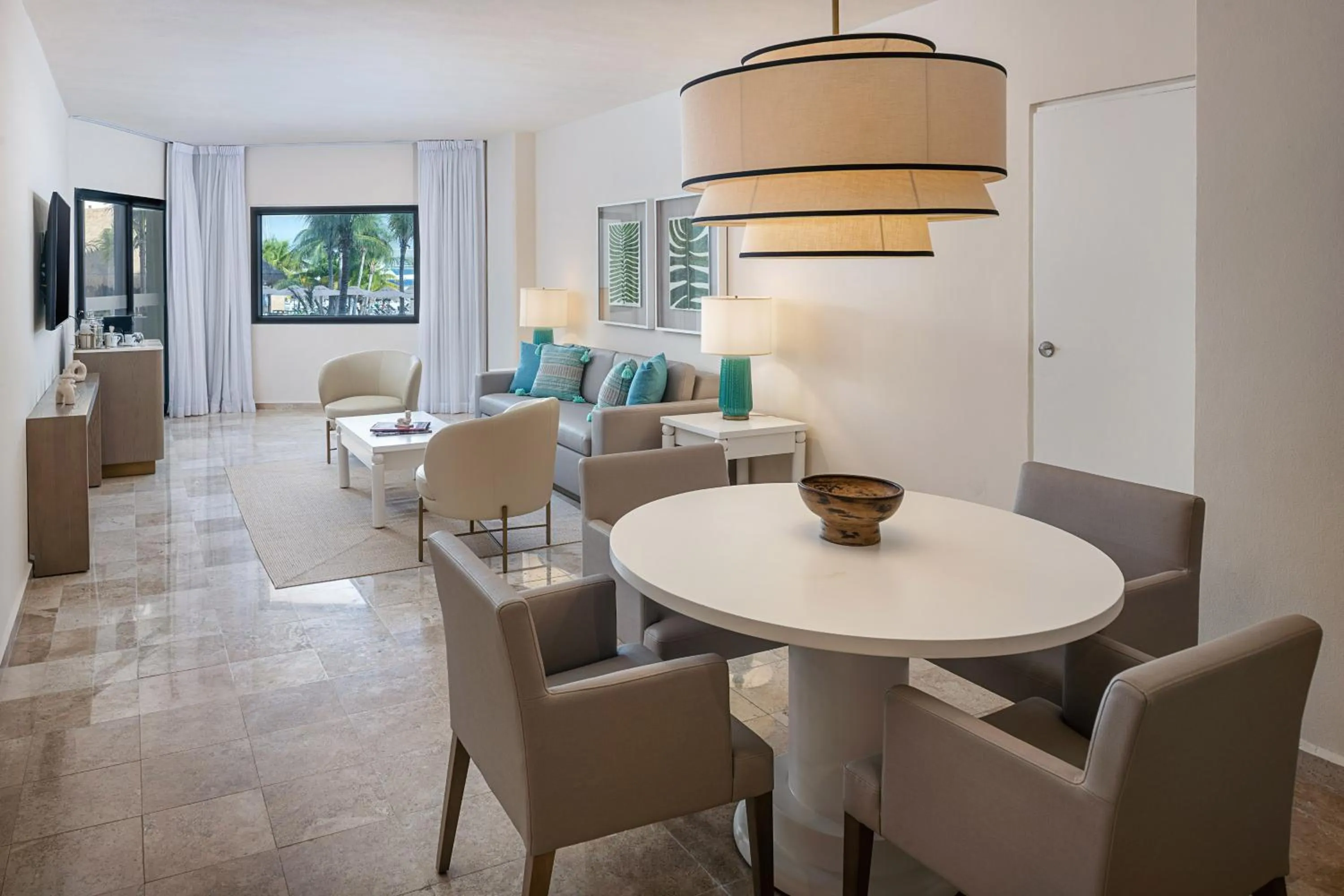 Living room in Melia Casa Maya Cancun All Inclusive