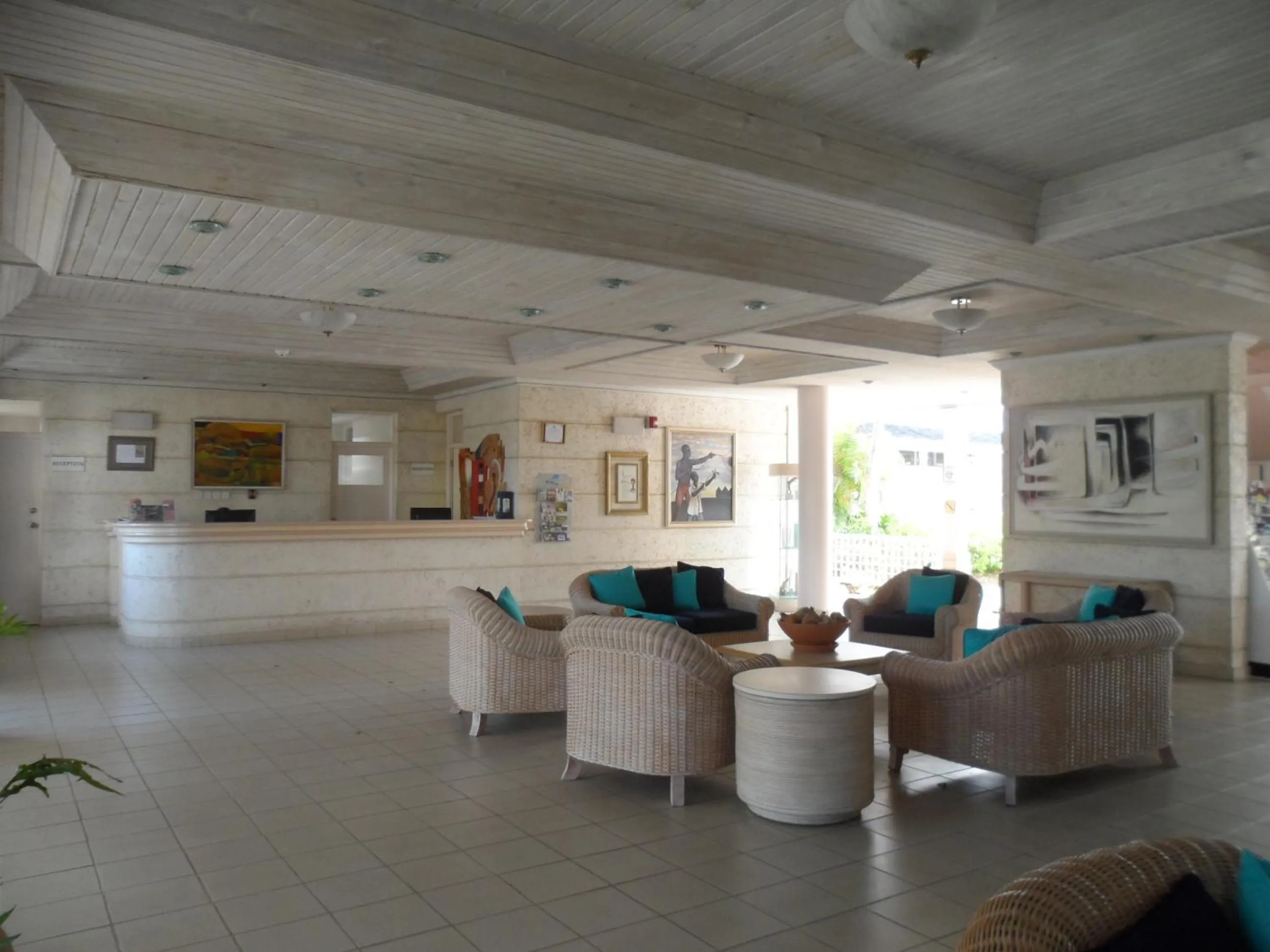 Lobby or reception in Hotel PomMarine