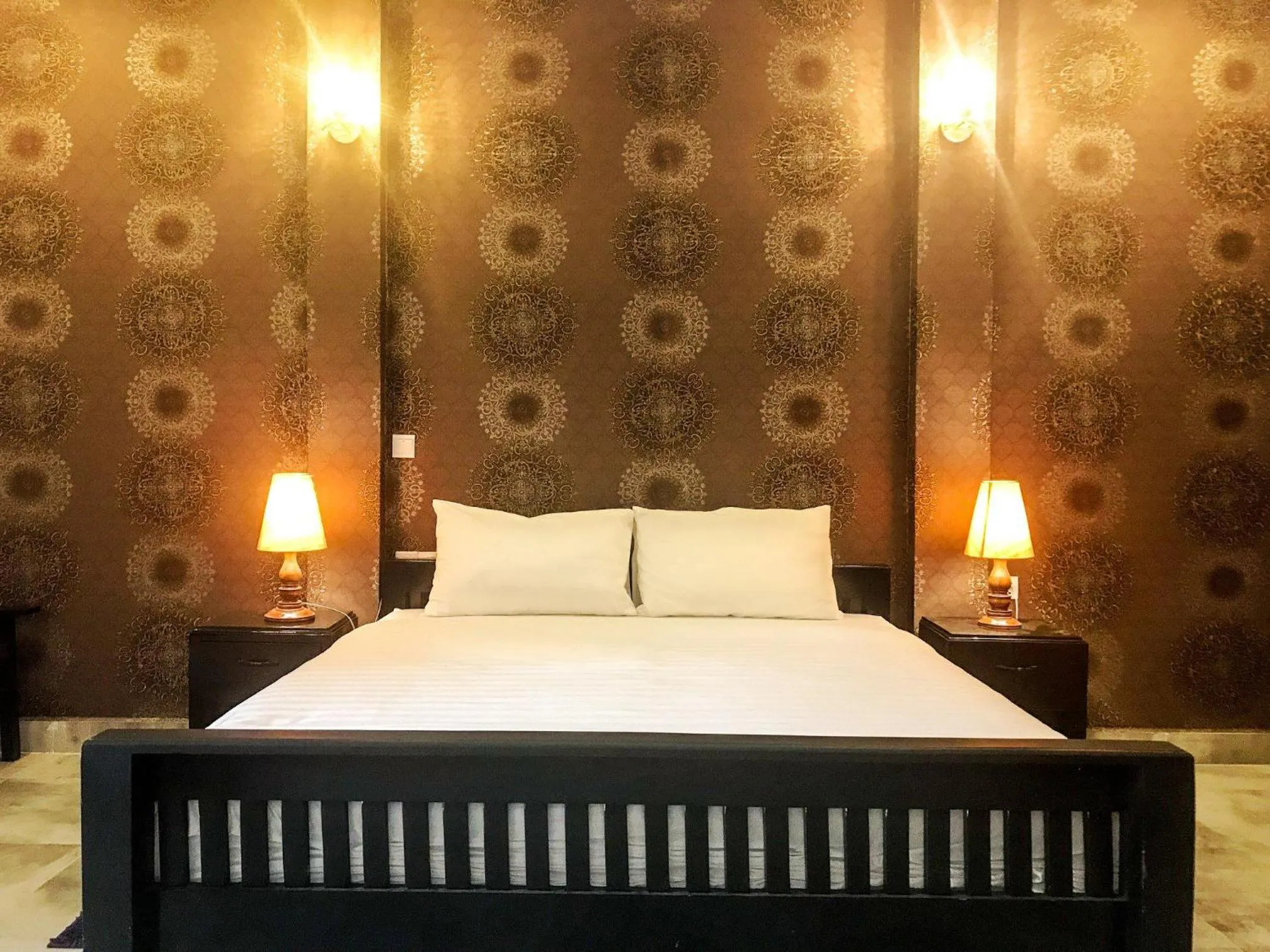 Bedroom, Bed in Sok San Villa