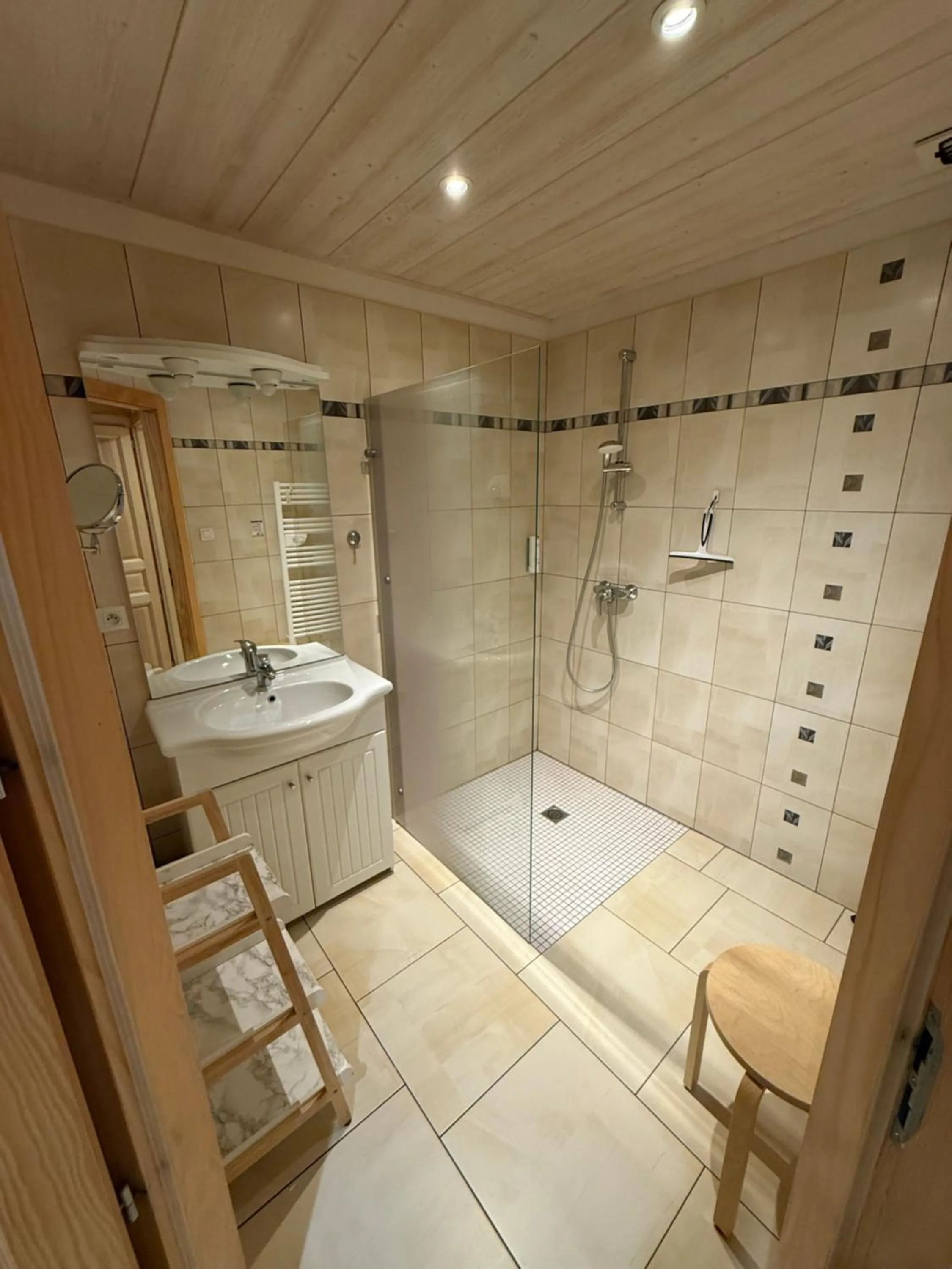Bathroom in Hôtel Résidence La Maison par Les Pins Sylvestres Amnéville les Thermes