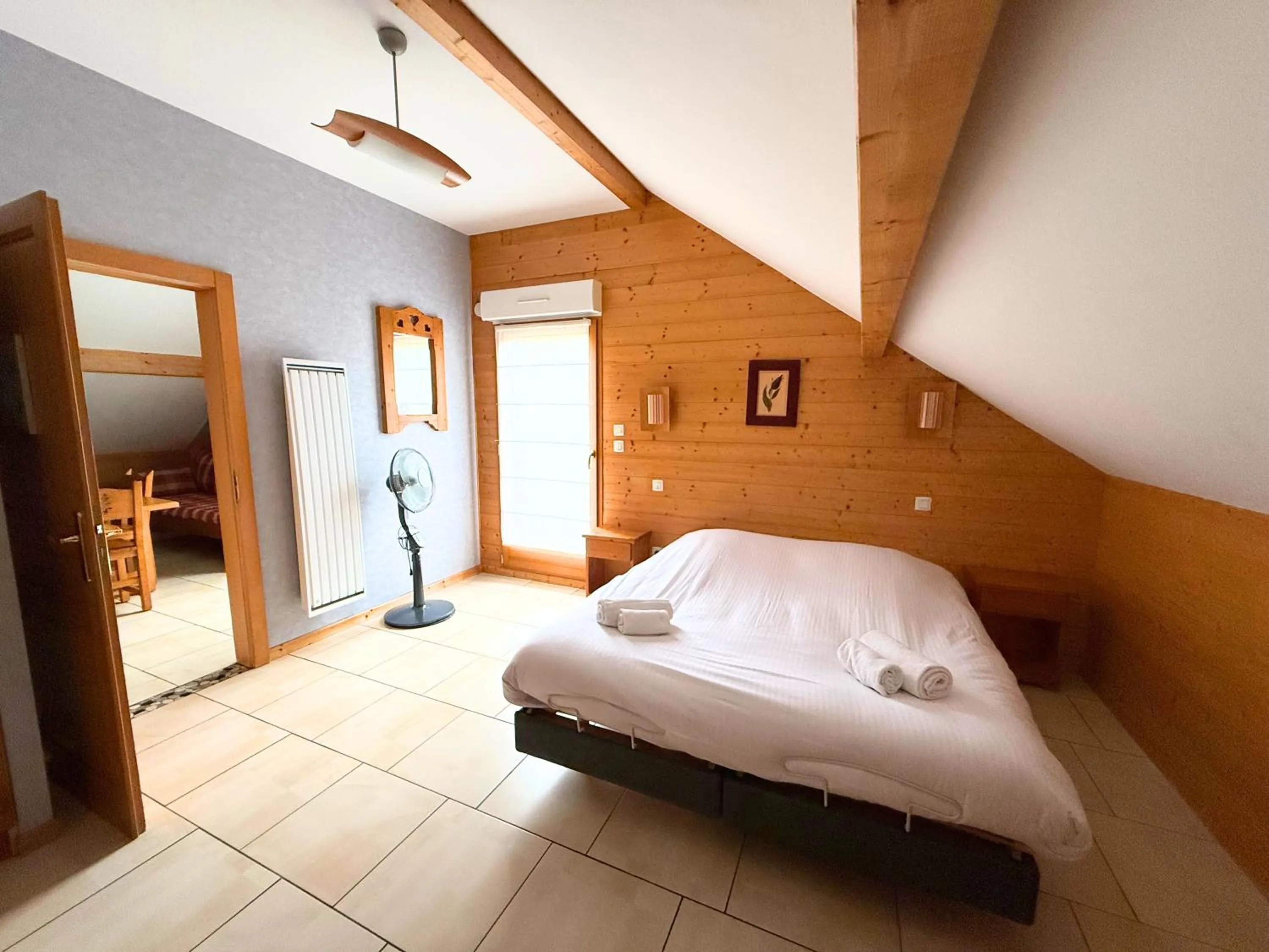 Bedroom, Bed in Hôtel Résidence La Maison par Les Pins Sylvestres Amnéville les Thermes