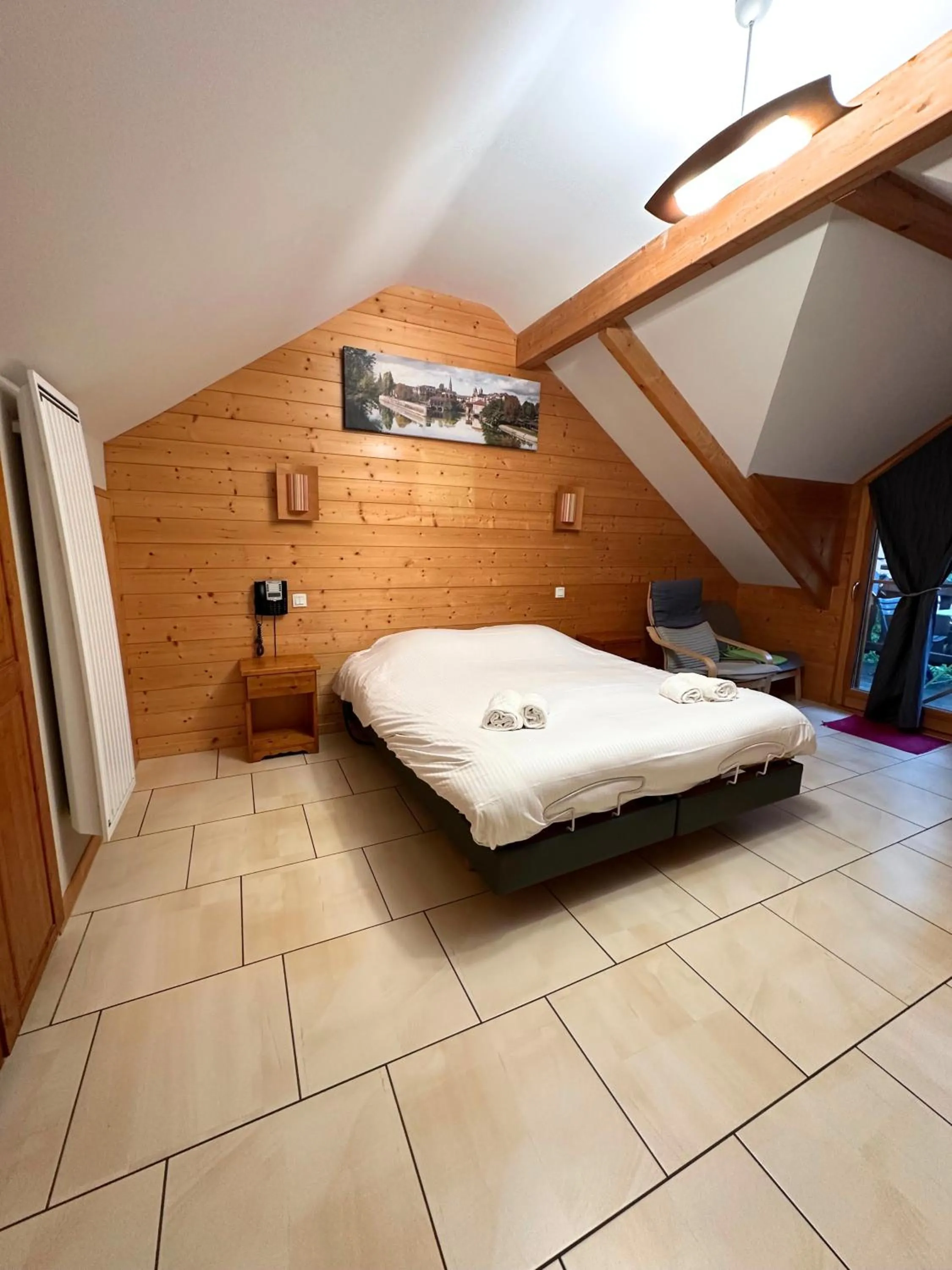 Bedroom, Bed in Hôtel Résidence La Maison par Les Pins Sylvestres Amnéville les Thermes