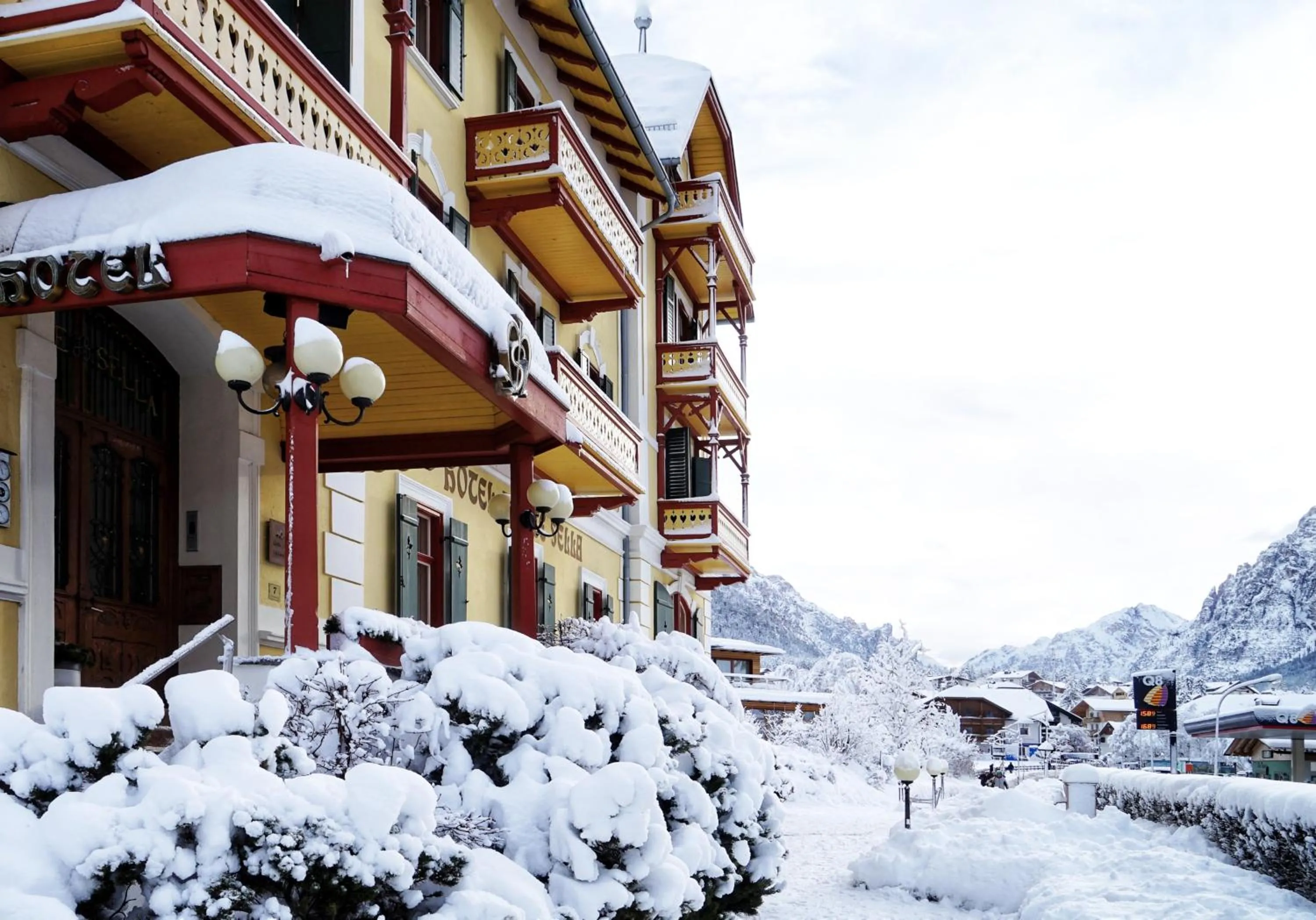 On site in Hotel Monte Sella