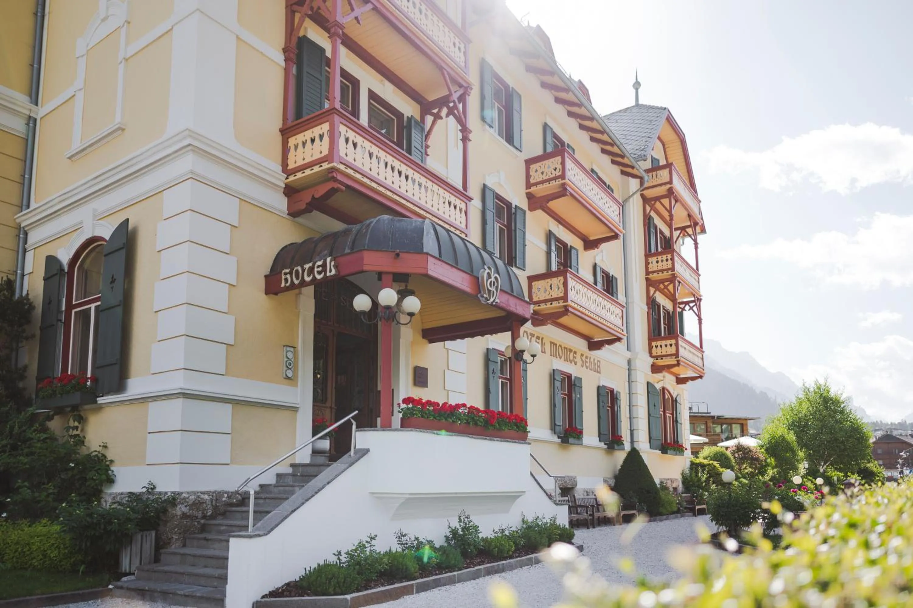 On site in Hotel Monte Sella