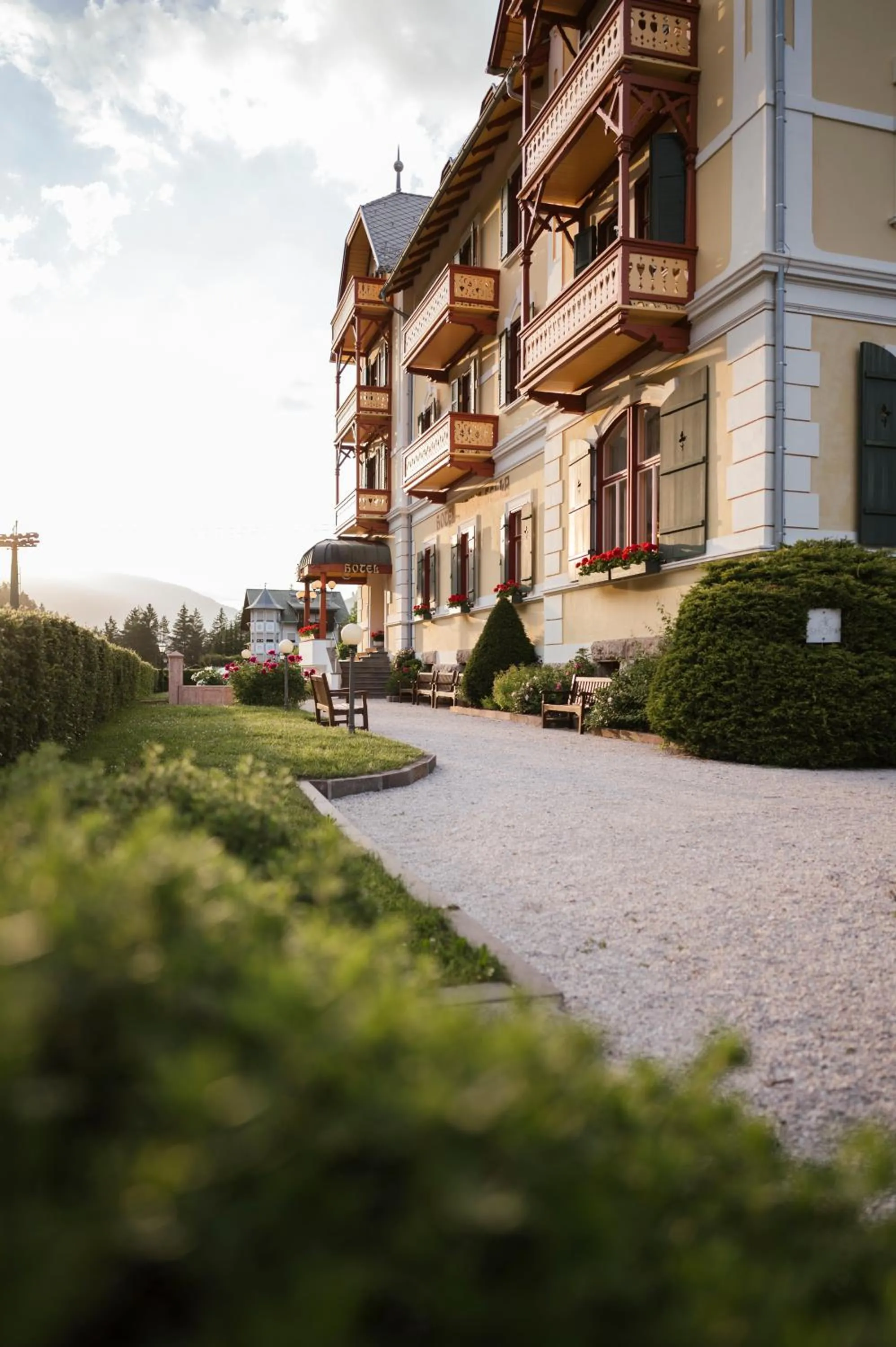 On site in Hotel Monte Sella