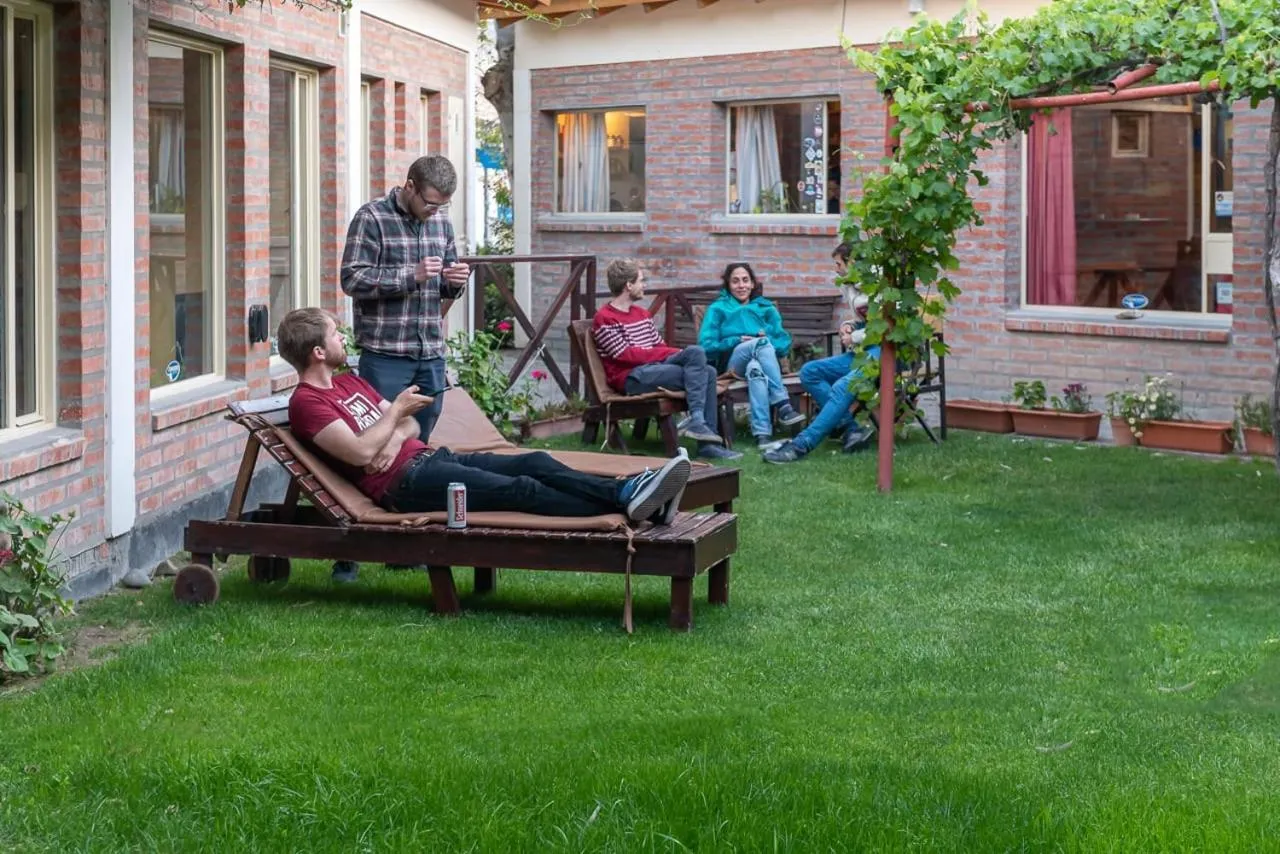 Patio in La Tosca Hostel