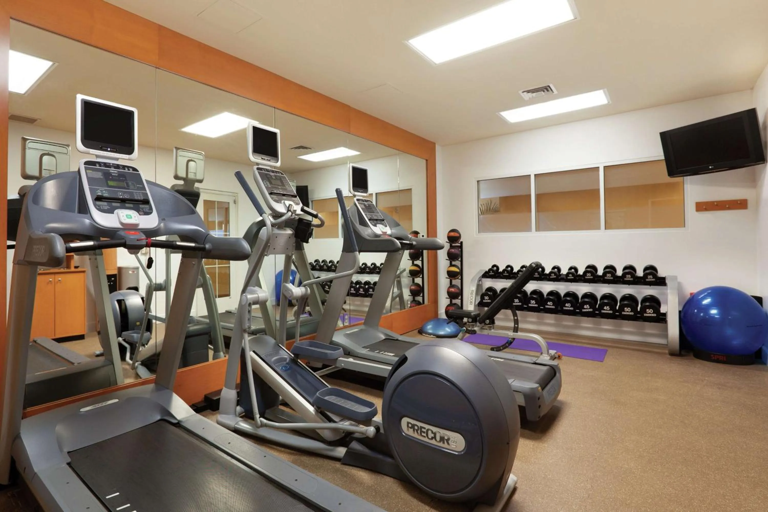 Fitness centre/facilities in Hilton Garden Inn Carlsbad Beach