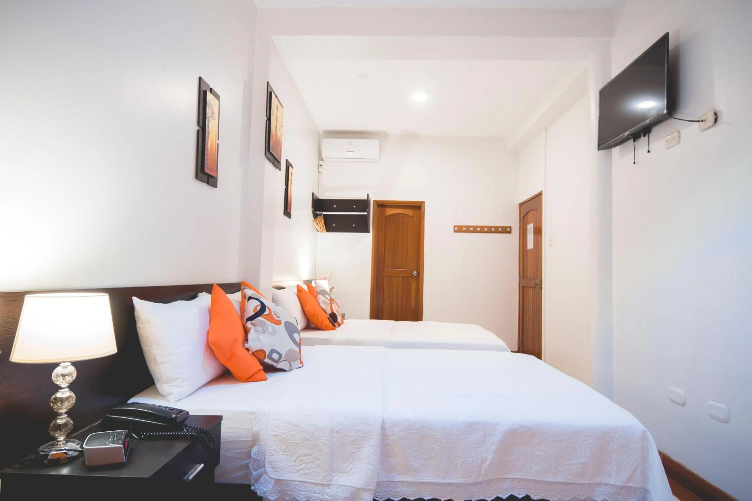 Decorative detail, Bed in Hotel Fatima Inn